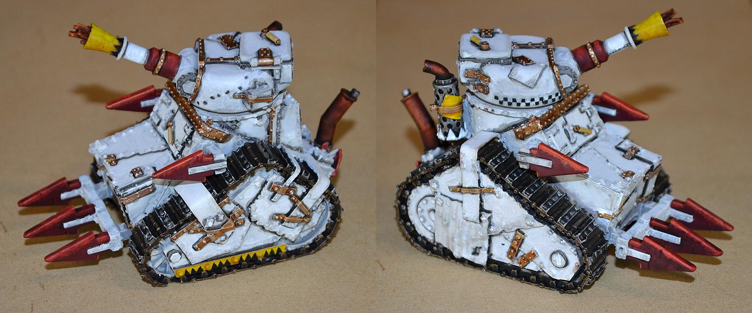 Bad Moons, Grot Tank, Orks, Warhammer 40,000, Work In Progress