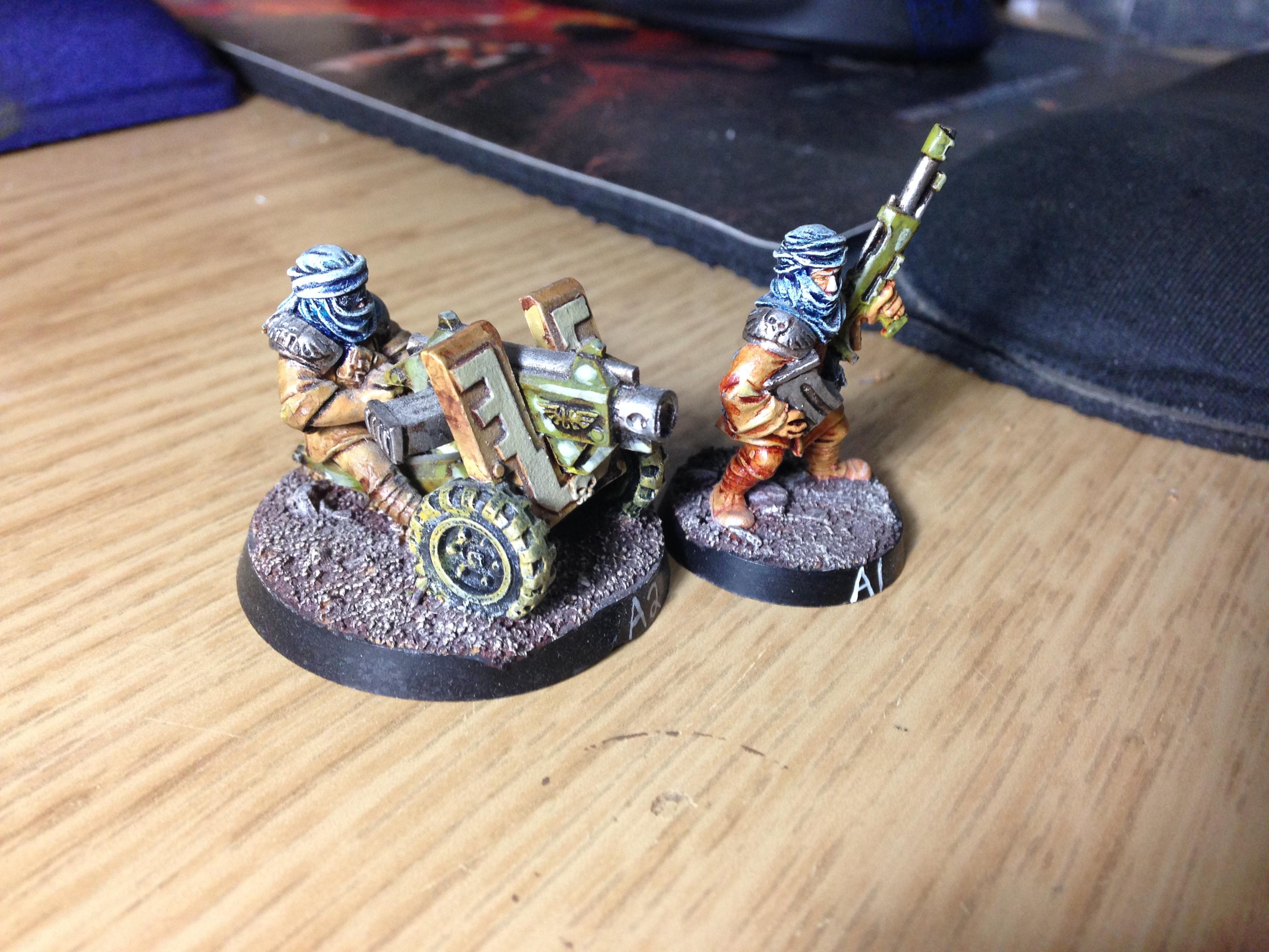 Dicedevils, Imperial Guard, Tallarn Desert Raiders