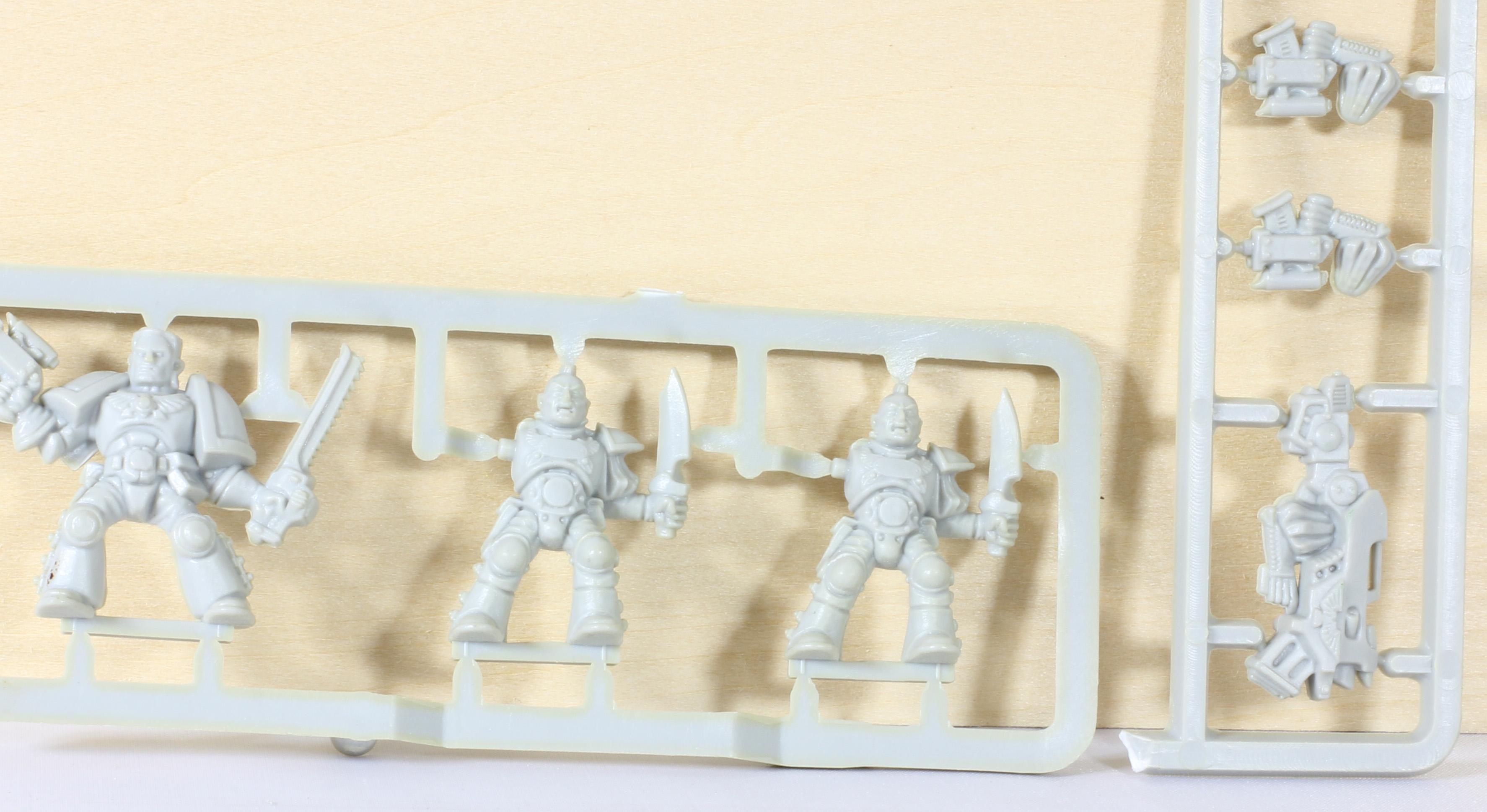 Original Space Hulk Marines on sprue