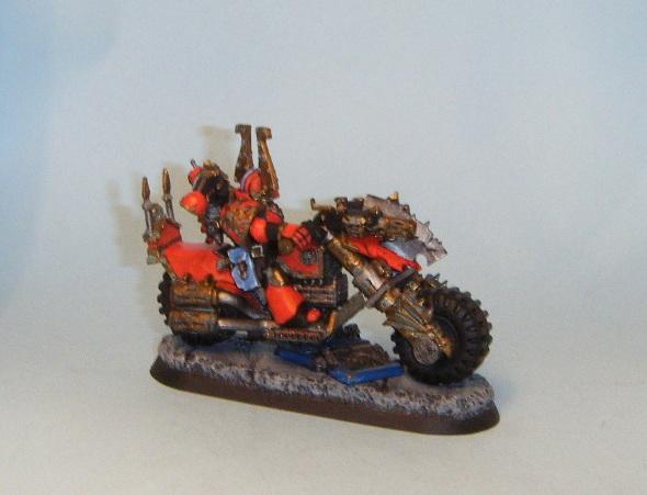 Bike, Chaos, Khorne, Moto, Scratch Build, Space Marines