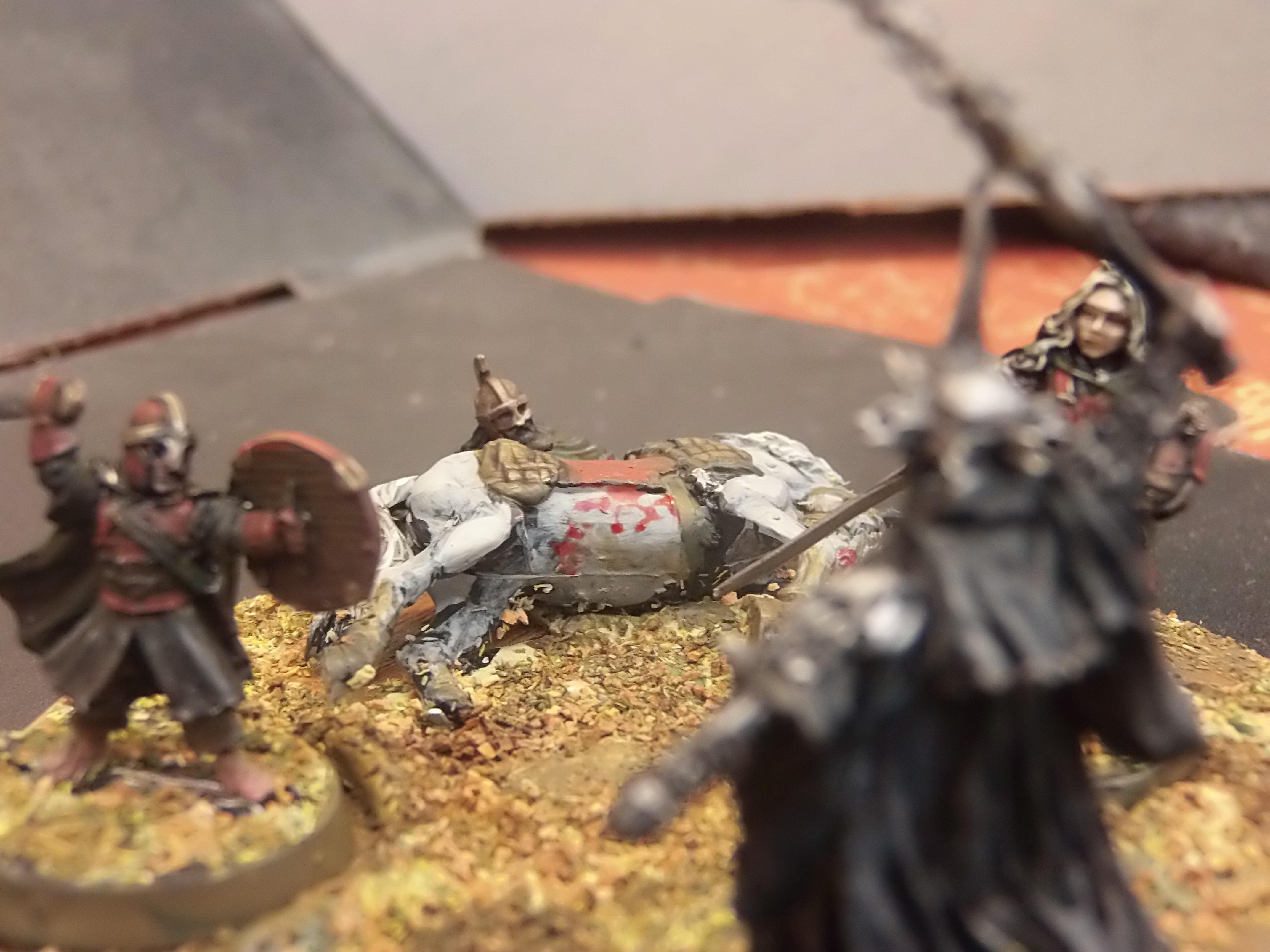 Diorama, Display, Eowyn, Hobbit, Lord Of The Rings, Nazgul, Return Of The King, Ringwraith, Rohan, Tolkien