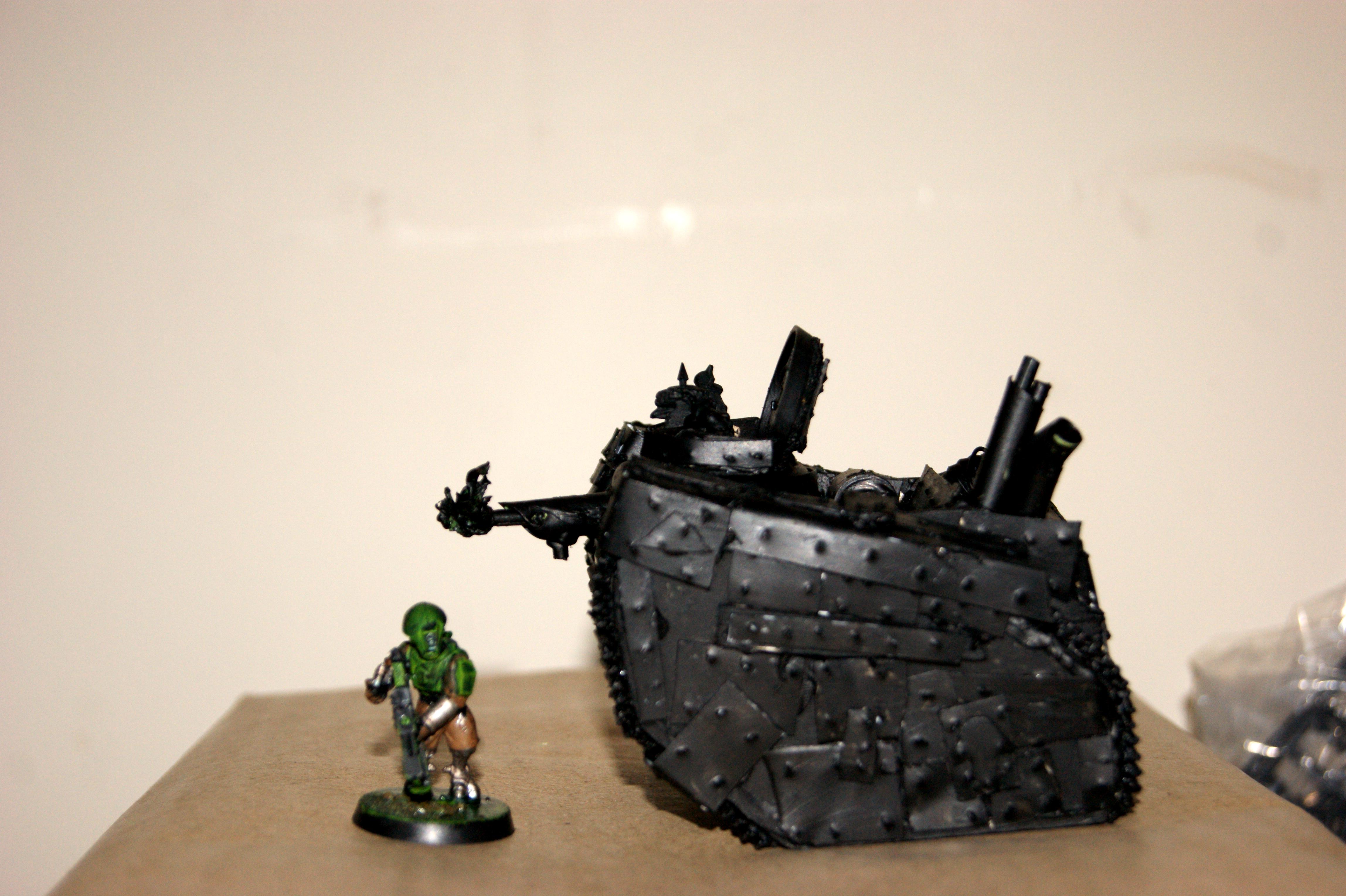 Commission, Conversion, Grot Tanks, Mega Tank, Orks, Scratch Build, Warhammer 40,000