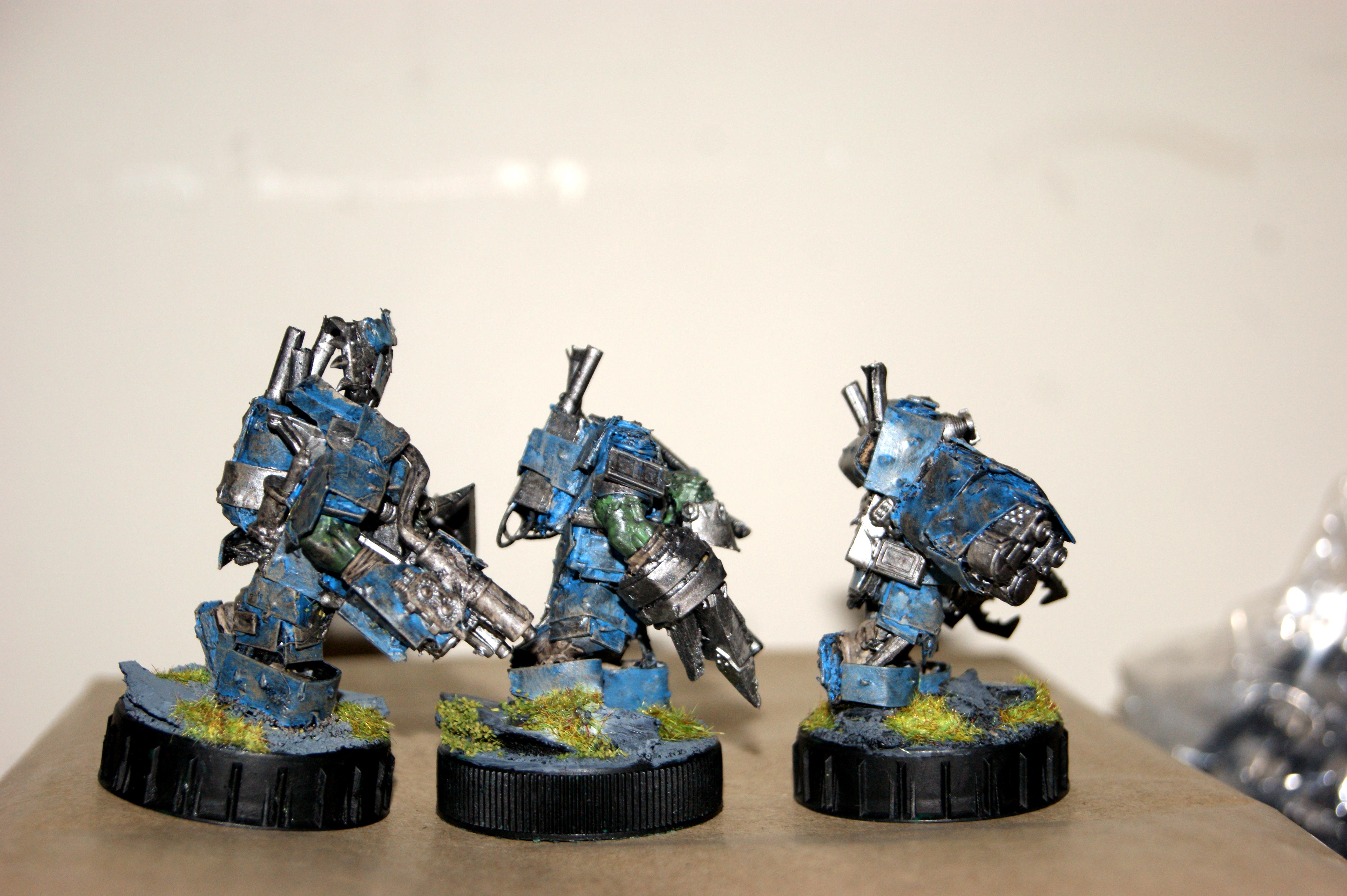 Deathskulls, Deffskullz, Gandork, Looted, Mega Armor, Oddboy, Orks, Scratch Build, Warhammer 40,000, Warhammer Fantasy, Weirdboy, Wizard