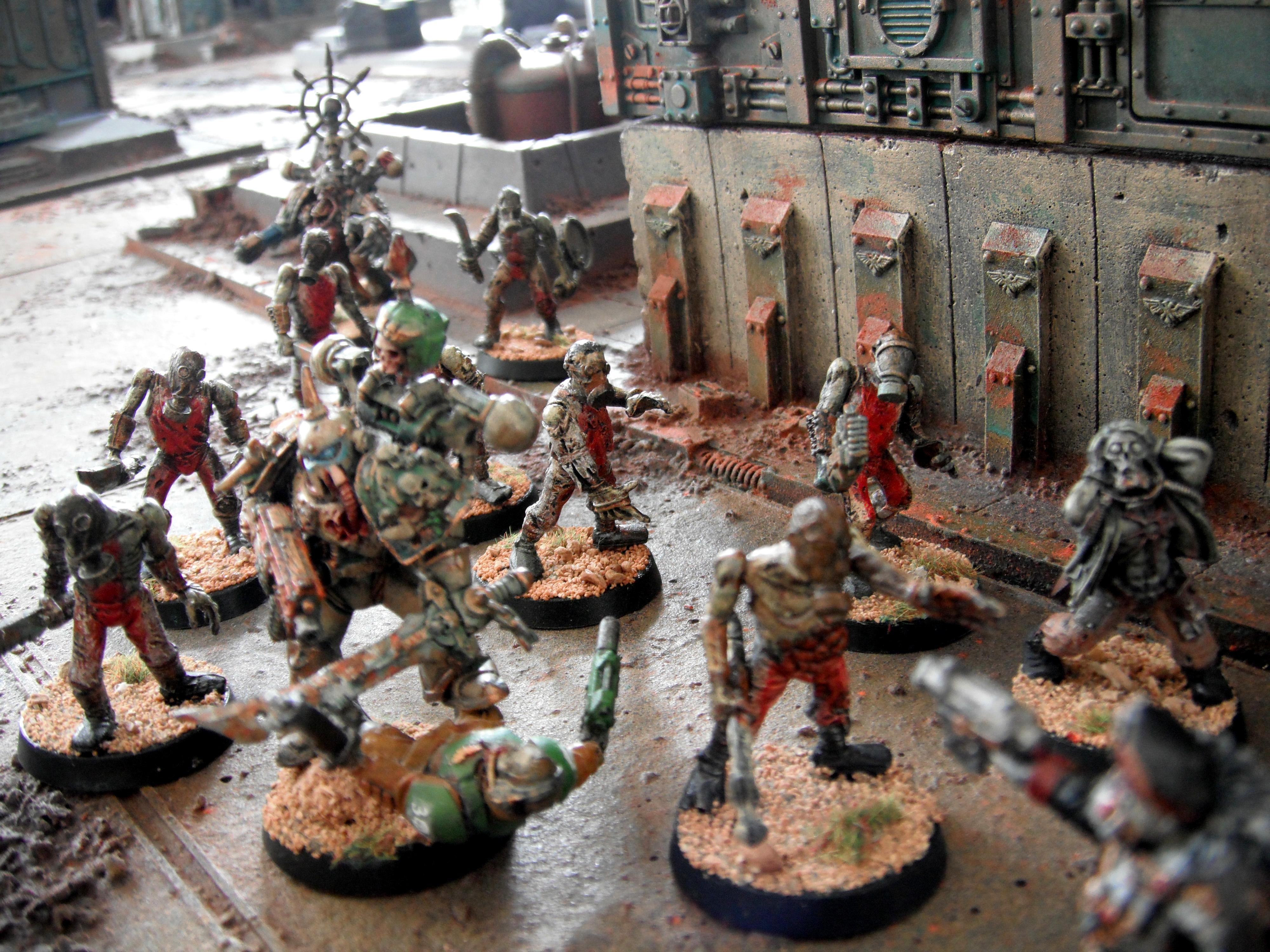 Chaos, Cities Of Death, Forge World, Forgeworld City, Forgeworld Industrial Sector, Imperial Commissar, Kill Team Terrain, Nurgle, Plague Marines, Plague Zombies, Terrain