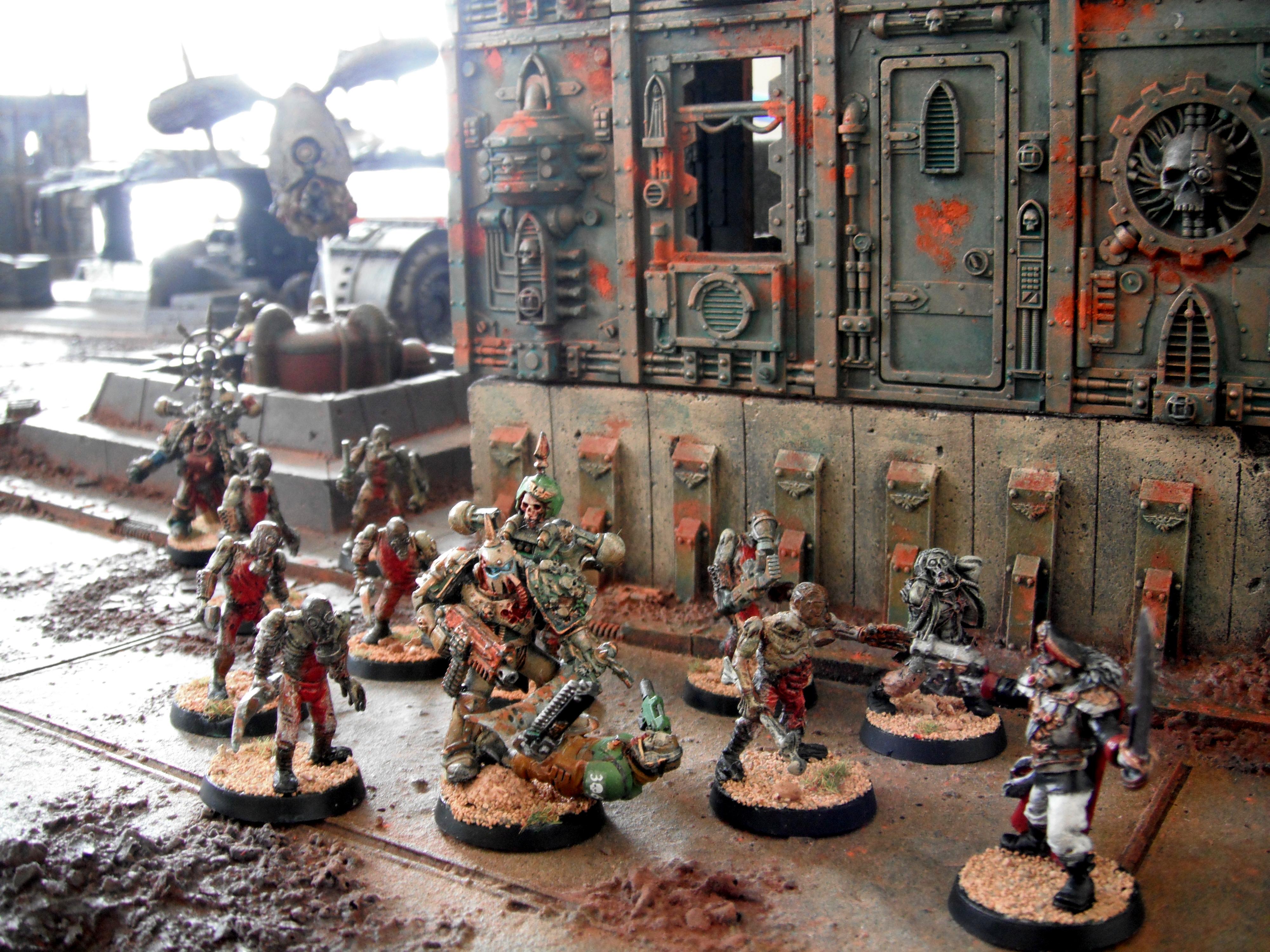 Chaos, Cities Of Death, Forge World, Forgeworld City, Forgeworld Industrial Sector, Imperial Commissar, Kill Team Terrain, Nurgle, Plague Marines, Plague Zombies, Terrain