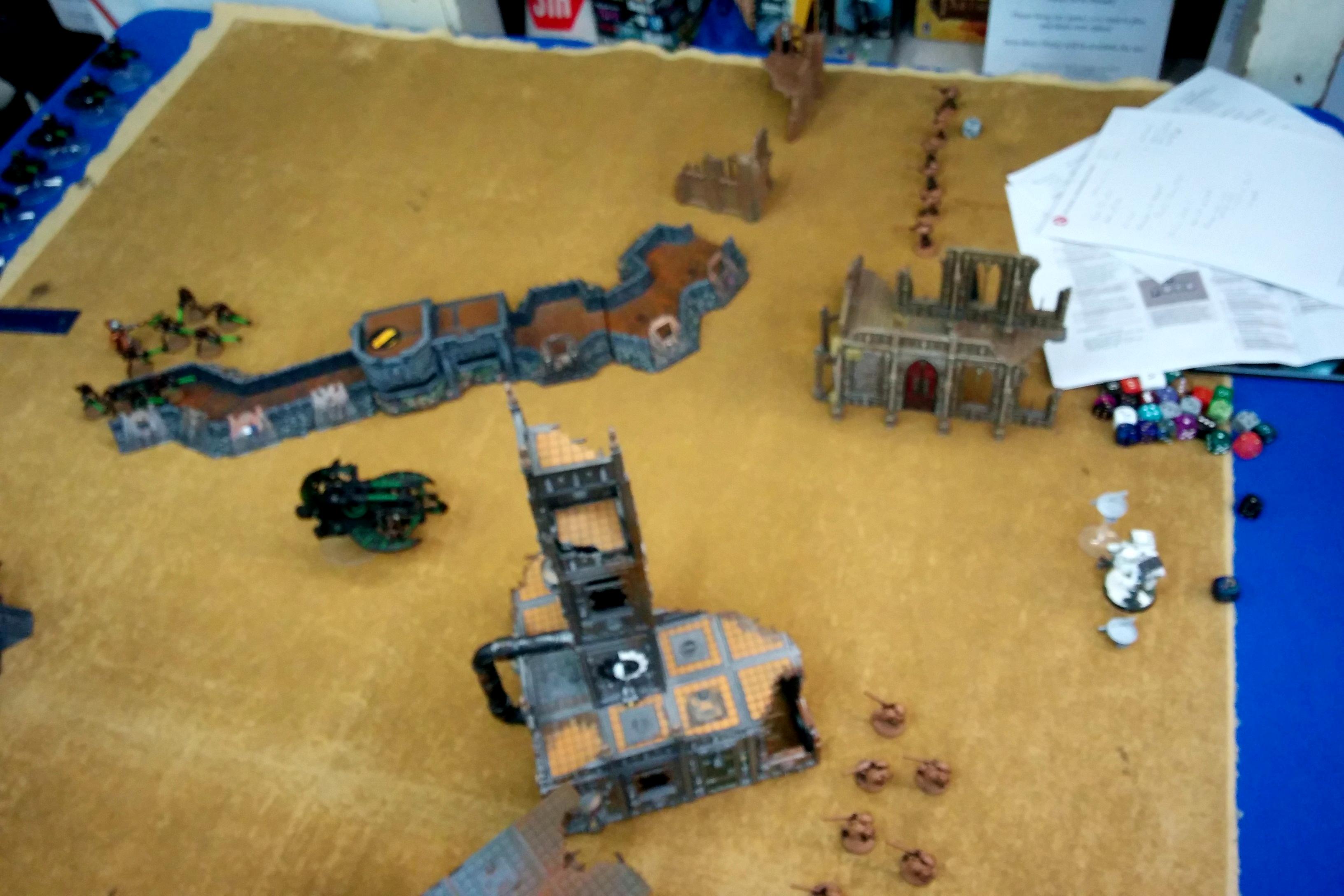500 Pts., Battle Report, Eldar, Tau