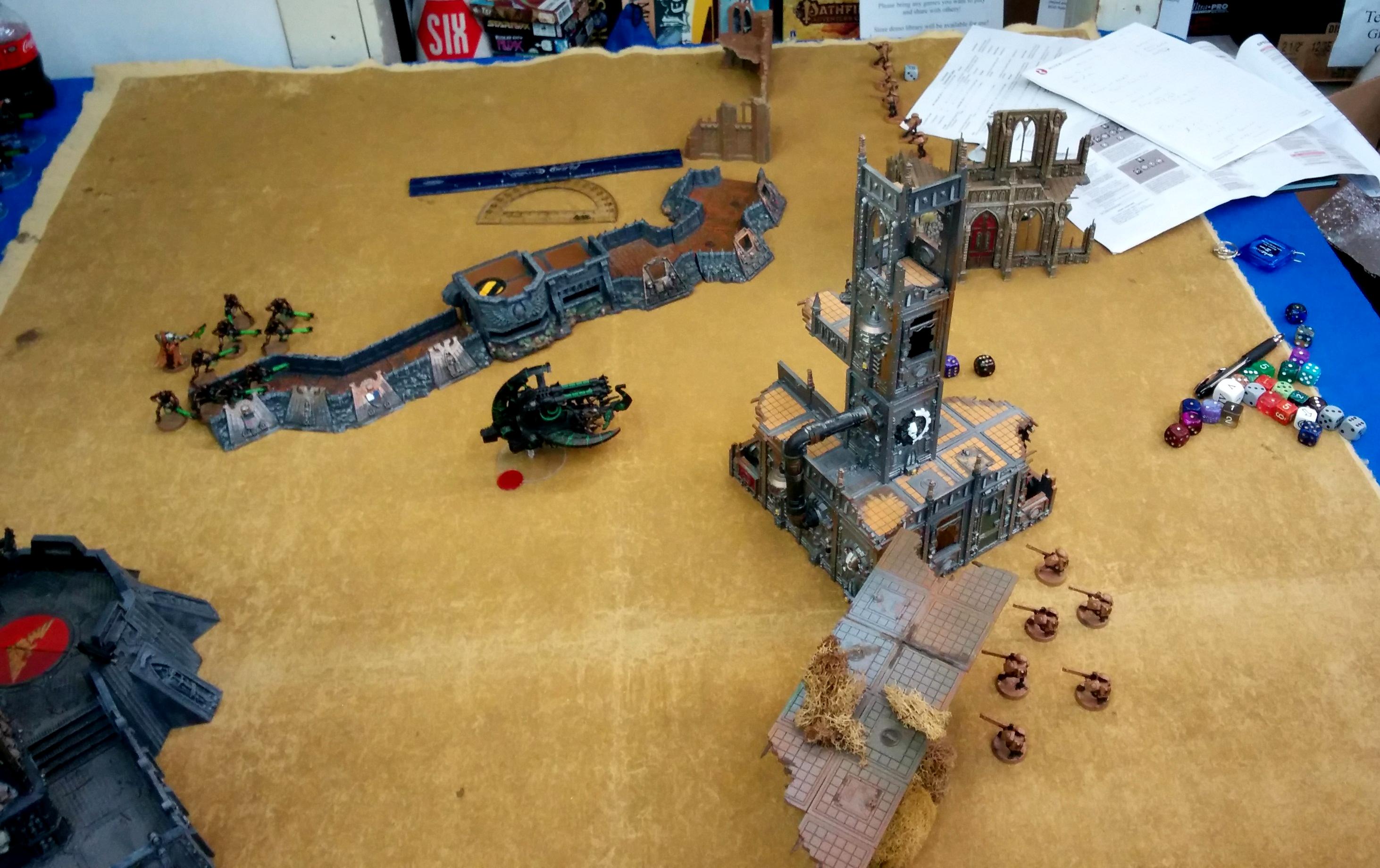 500 Pts., Battle Report, Eldar, Tau