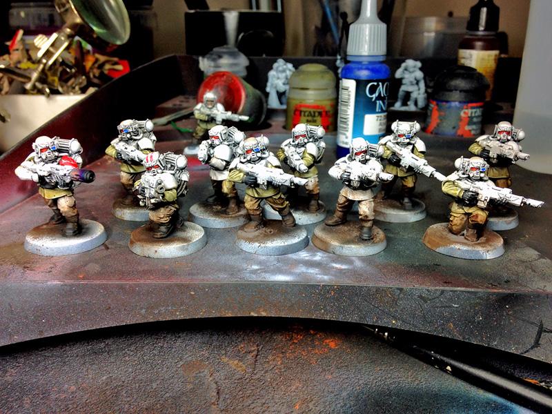1st Squad - Platoon Adam - 3rd Armoured Fist Company