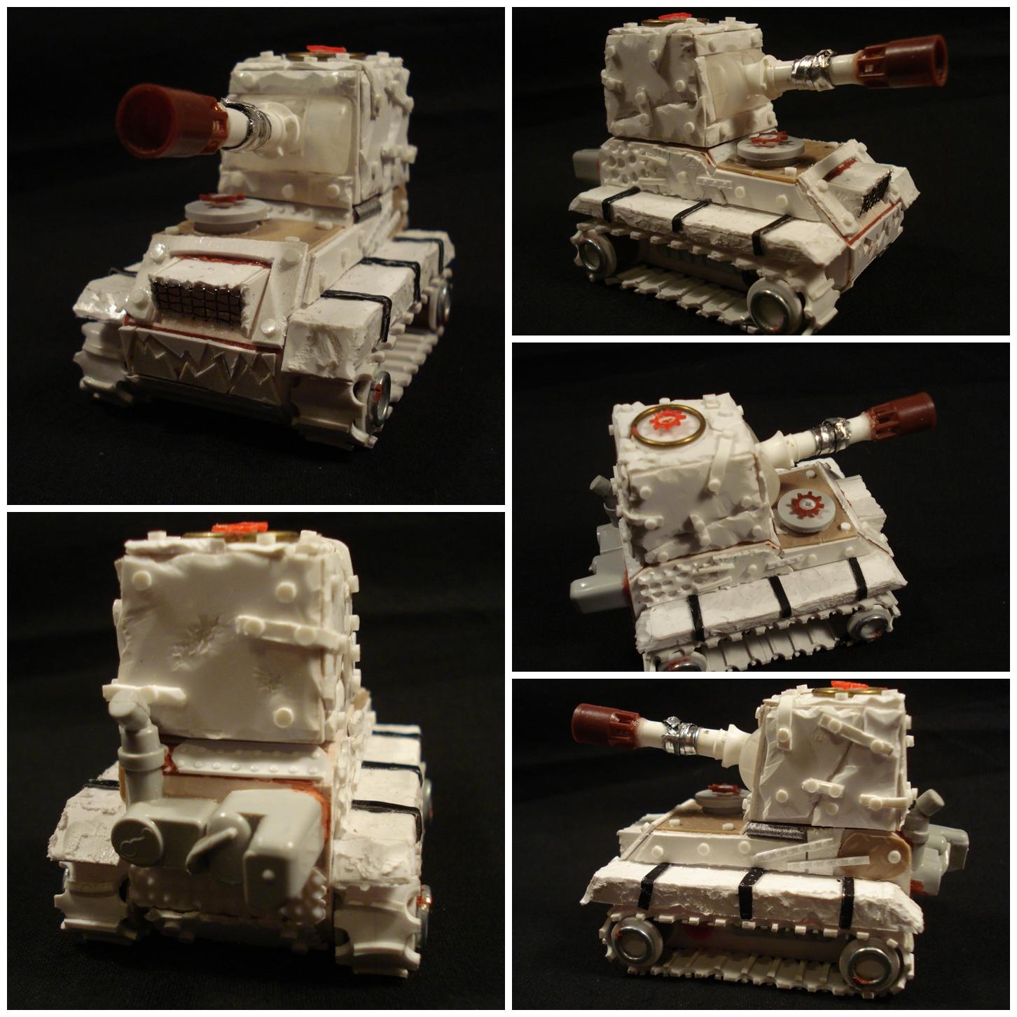 Custom, Grots, Scratch, Tank, Vehicle, Work In Progress