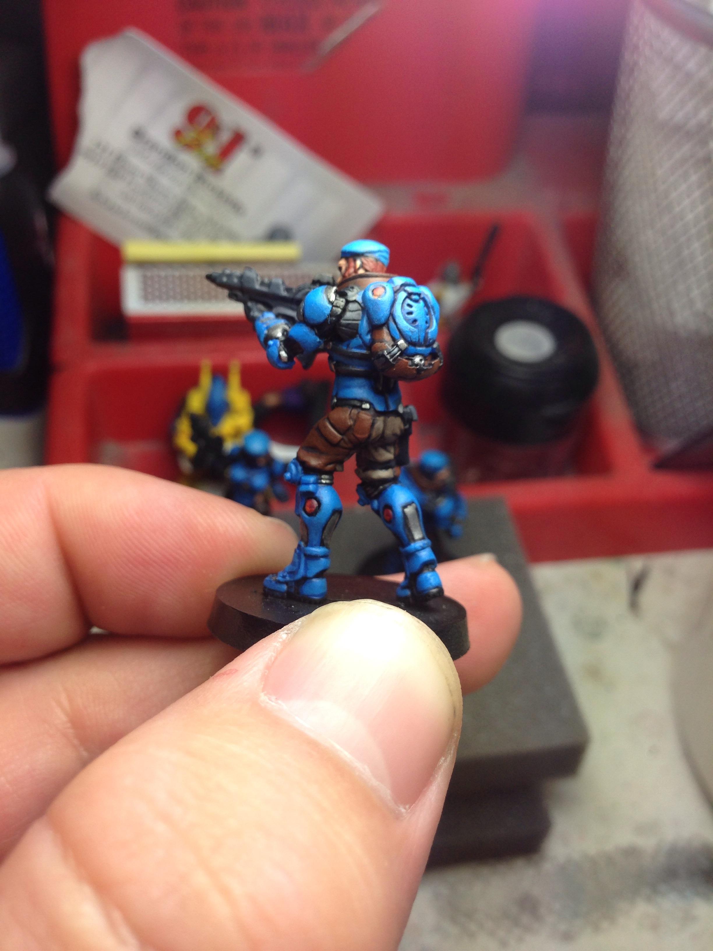 Infantry, Infinity, Male, Pano