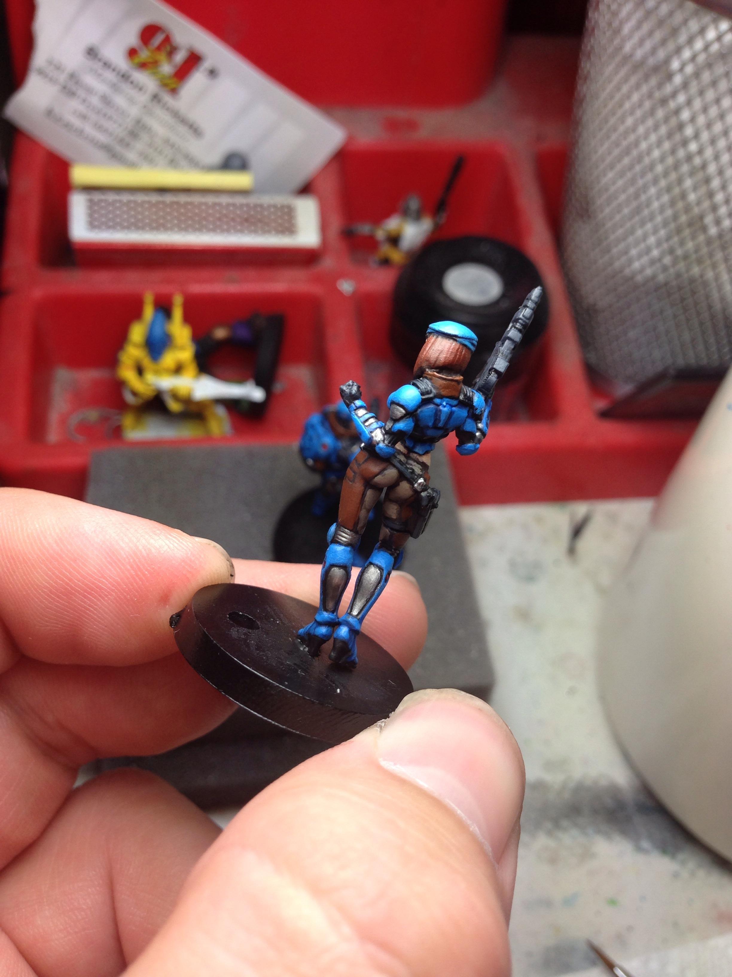 Female, Fusilier, Infantry, Infinity, Panoceania