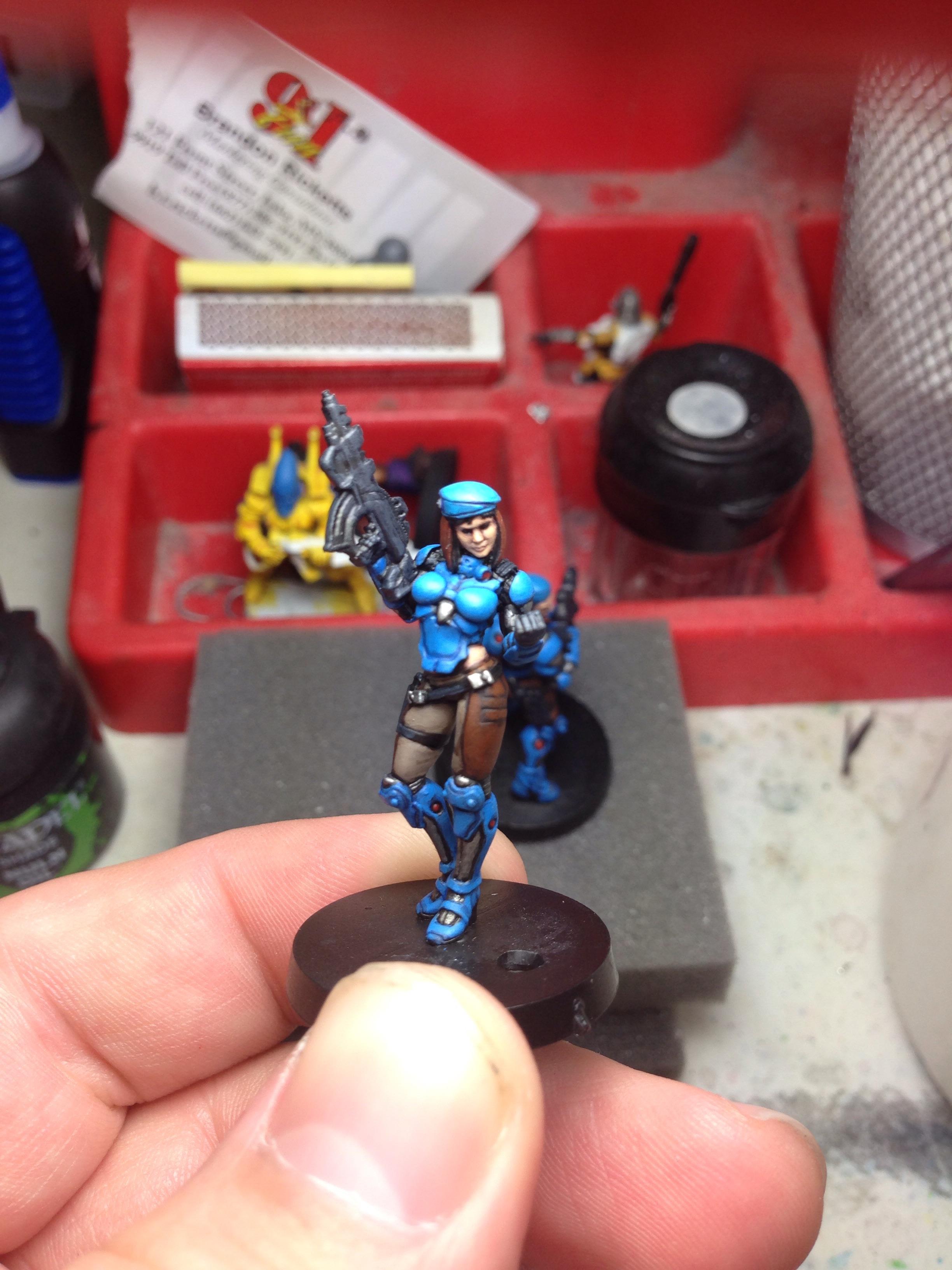 Female, Fusilier, Infantry, Infinity, Panoceania