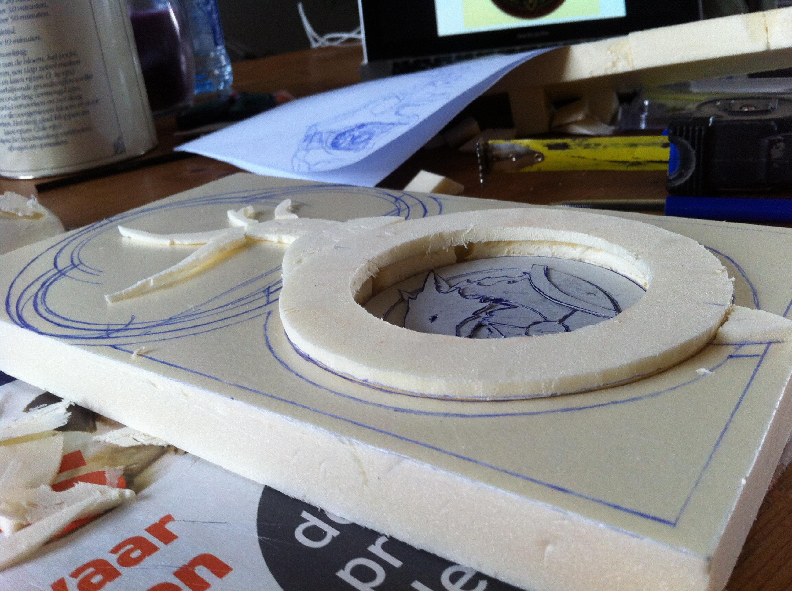 Battle, Board, Fortress, Space, Temple, Terrain, Wolves, Work In Progress