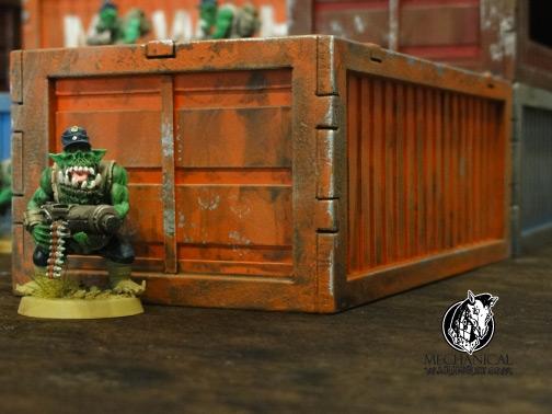 Kromlech, Orks, Shipping Containers, Terrain, Warhammer 40,000