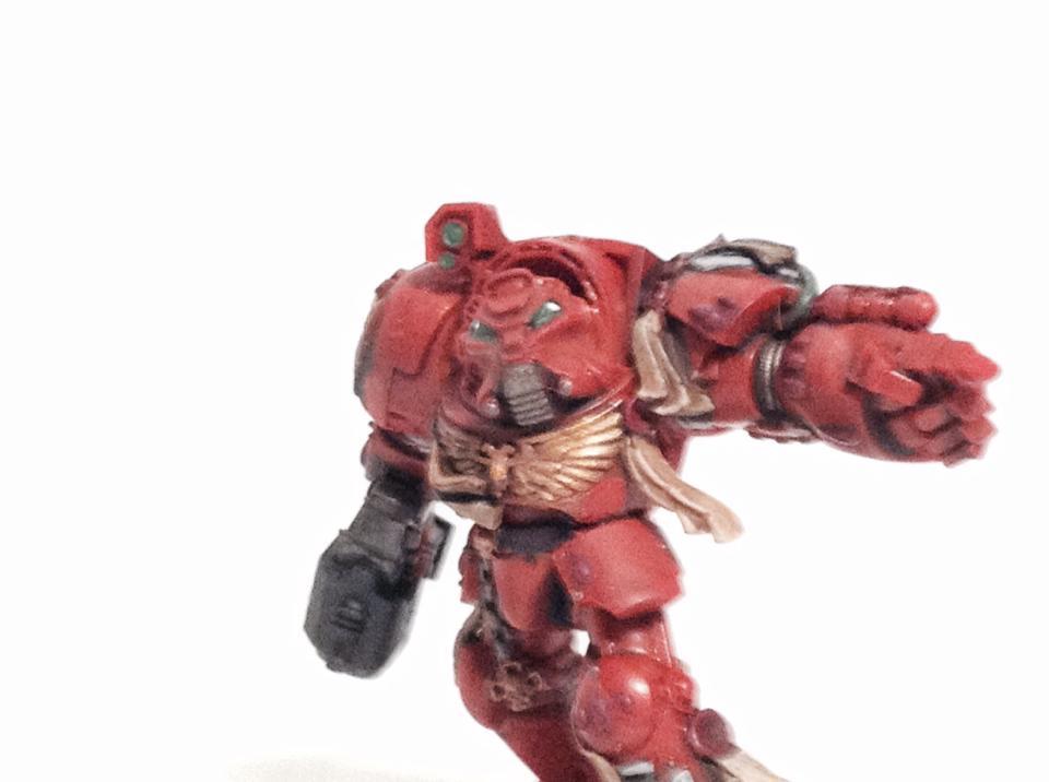A Space Hulk Terminator i painted in about an hour