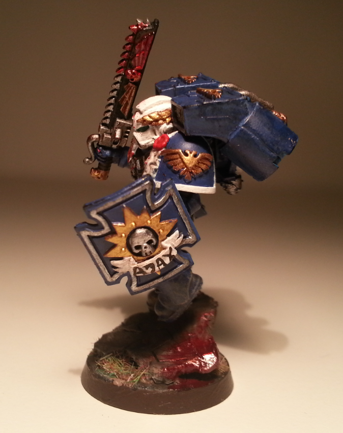 Jump Infantry, Space Marines, Ultramarines, Vanguard Veterans, Warhammer 40,000