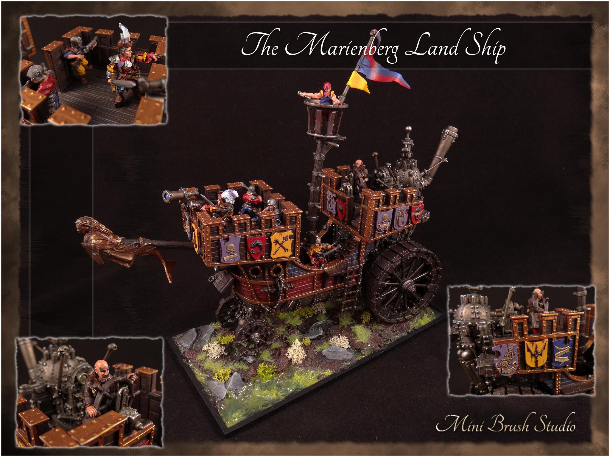 Empire, Forge World, Land Ship, Marienberg, Warhammer Fantasy