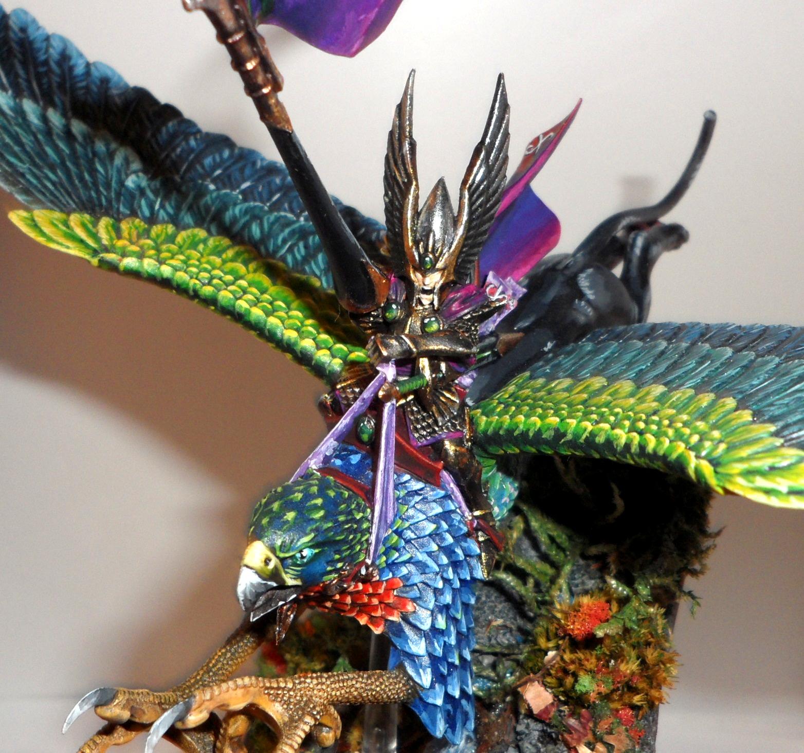 Elf Lord, Elves, Griffin, High Elves, Prinz Althran, Warhammer Fantasy