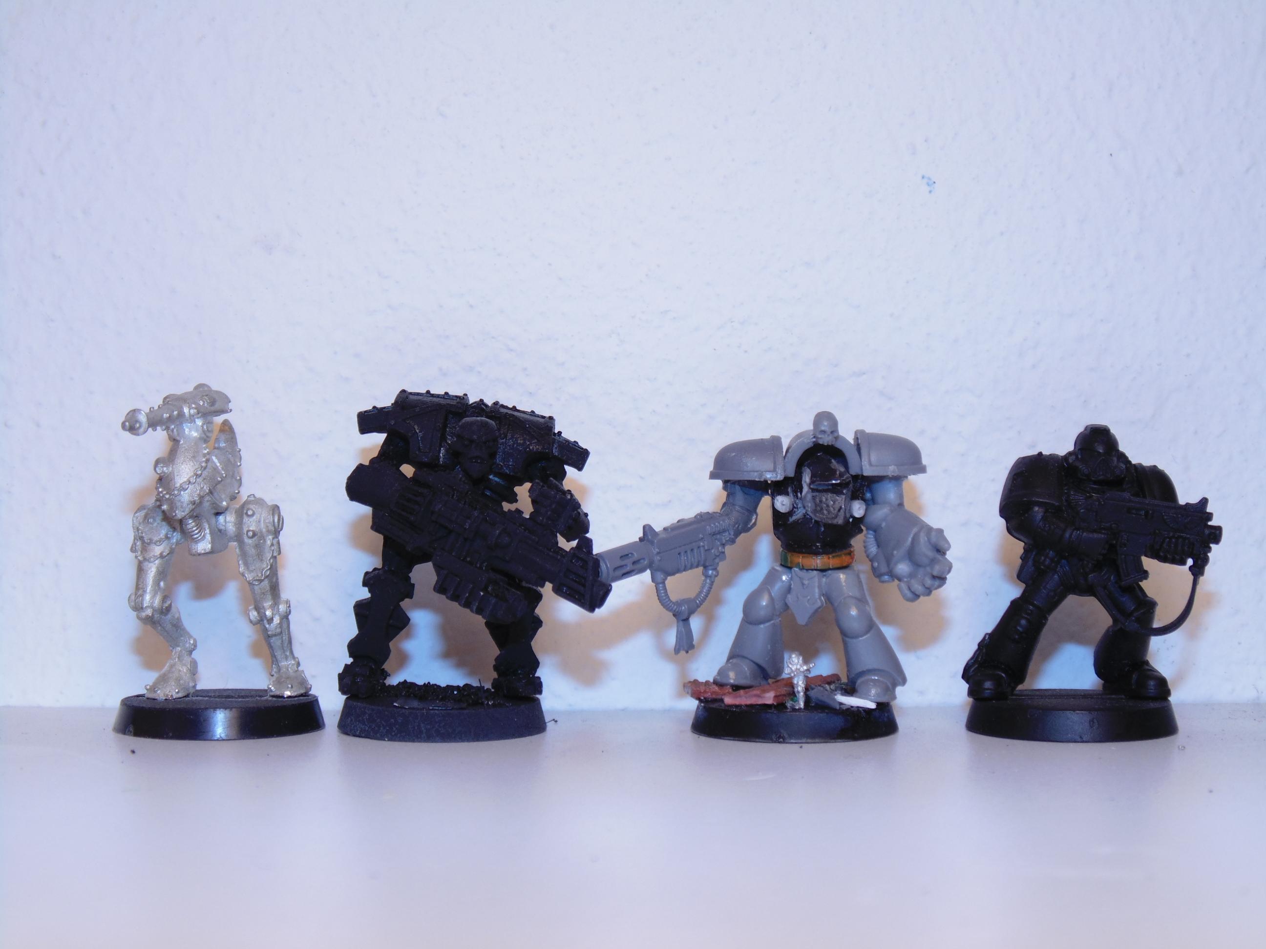 6mm, Comparison, Conversion, Epic, Imperial, Knights, Land Raider, Scratch Build, Size, Space, Space Marines, Thunderhawk, Titan, Warlord