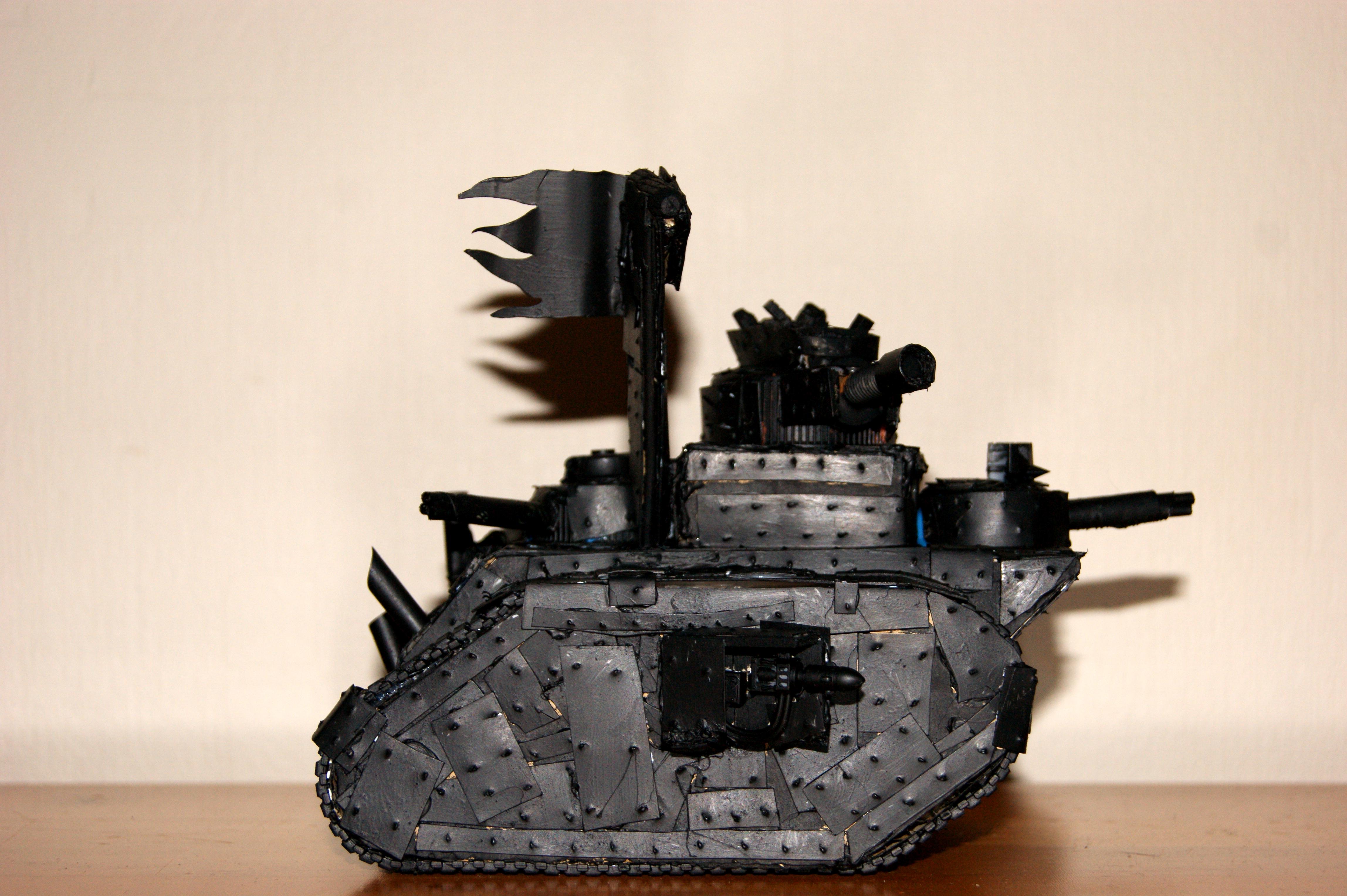 Conversion, Gretchin, Grots, Looted, Mega Tank. Grot Tanks, Orks, Scratch Build, Undercoated, Warhammer 40,000