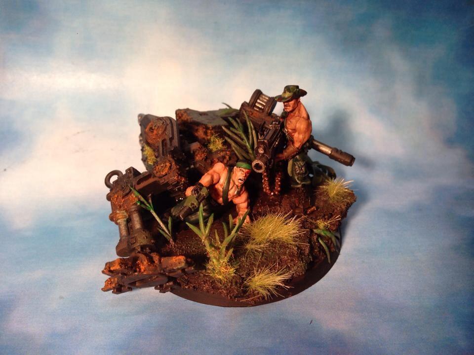 Catachan, Diorama, Imperial Guard, Objective Marker