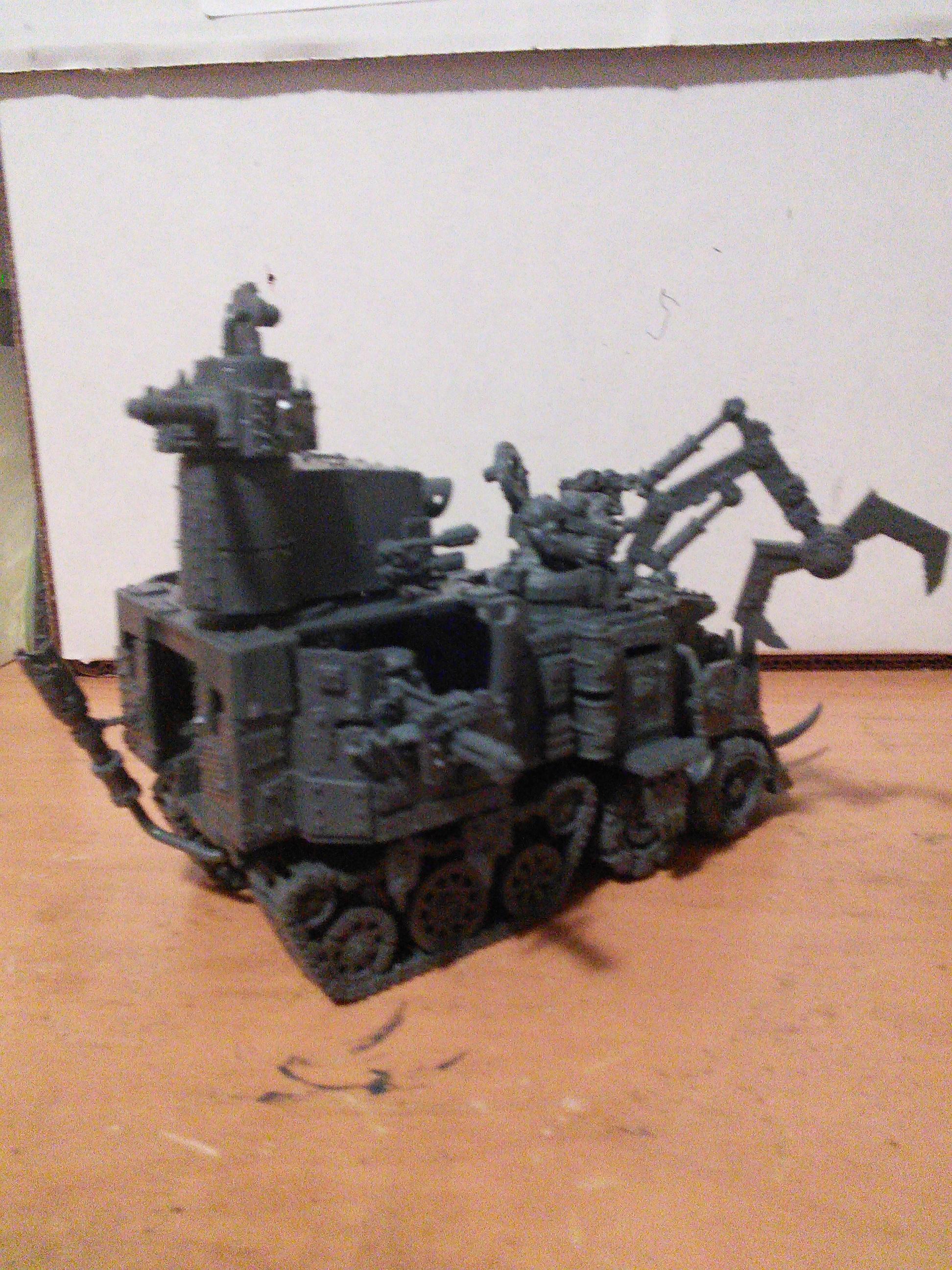 just finished, painted soon