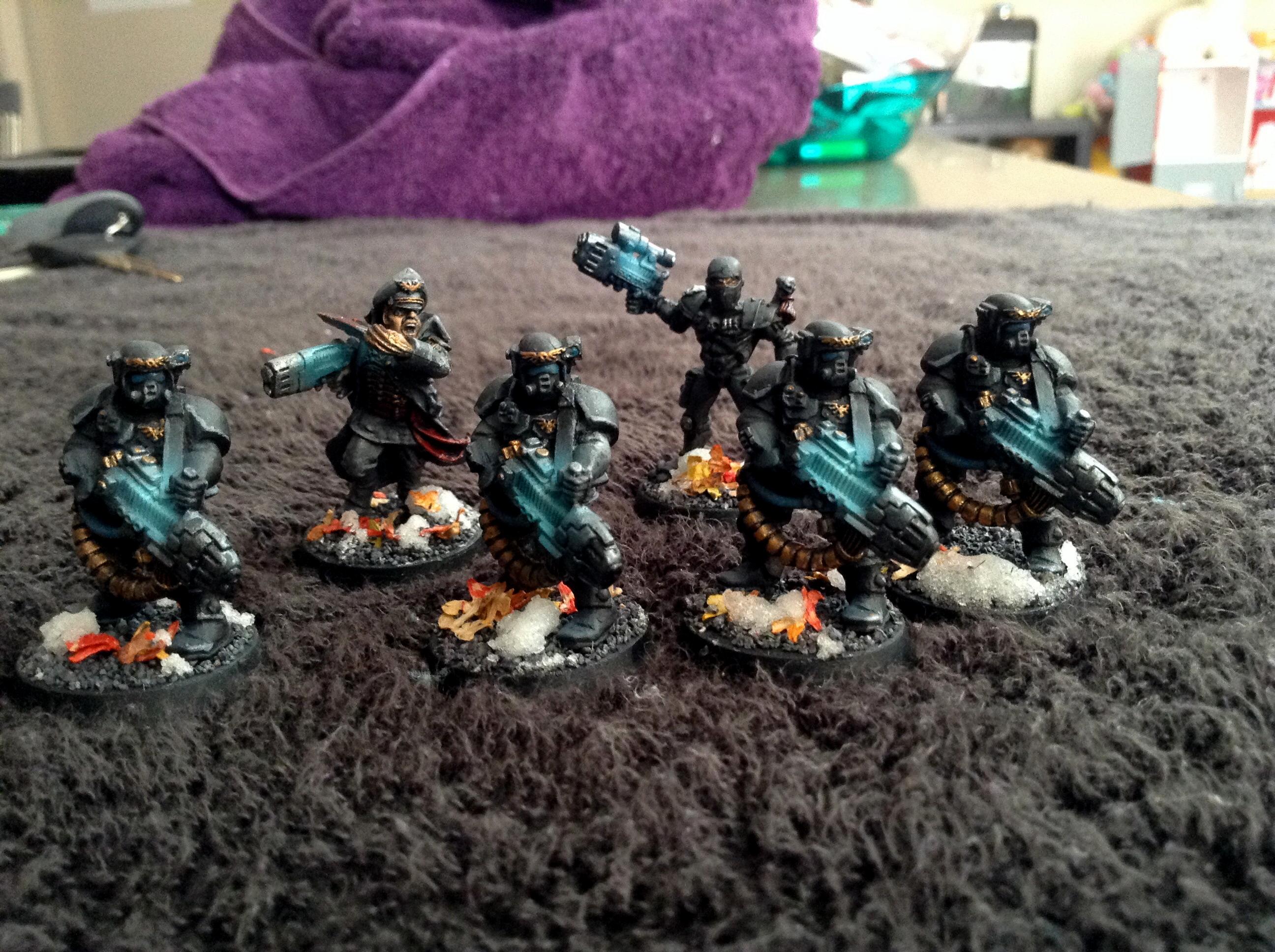Astra Militarum, Comissar, Imperial Assassin, Imperial Guard, Kasrkin, Scions
