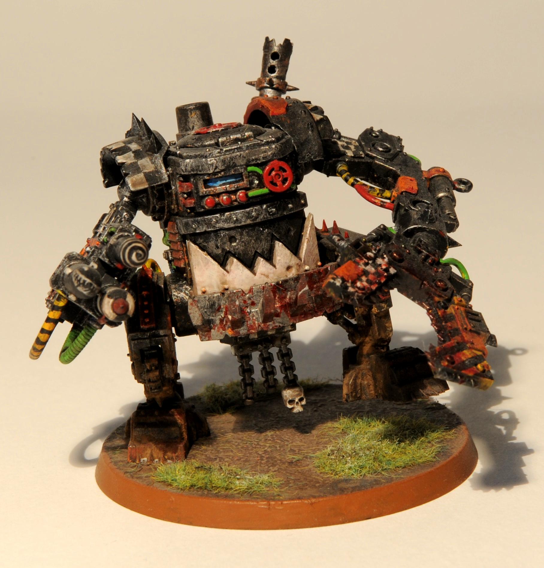 Deff Dread, Drednought, Grot Riggers, Grots, Grotzooka, Killa Kans, Krumpa, Orcs, Warhammer 40,000