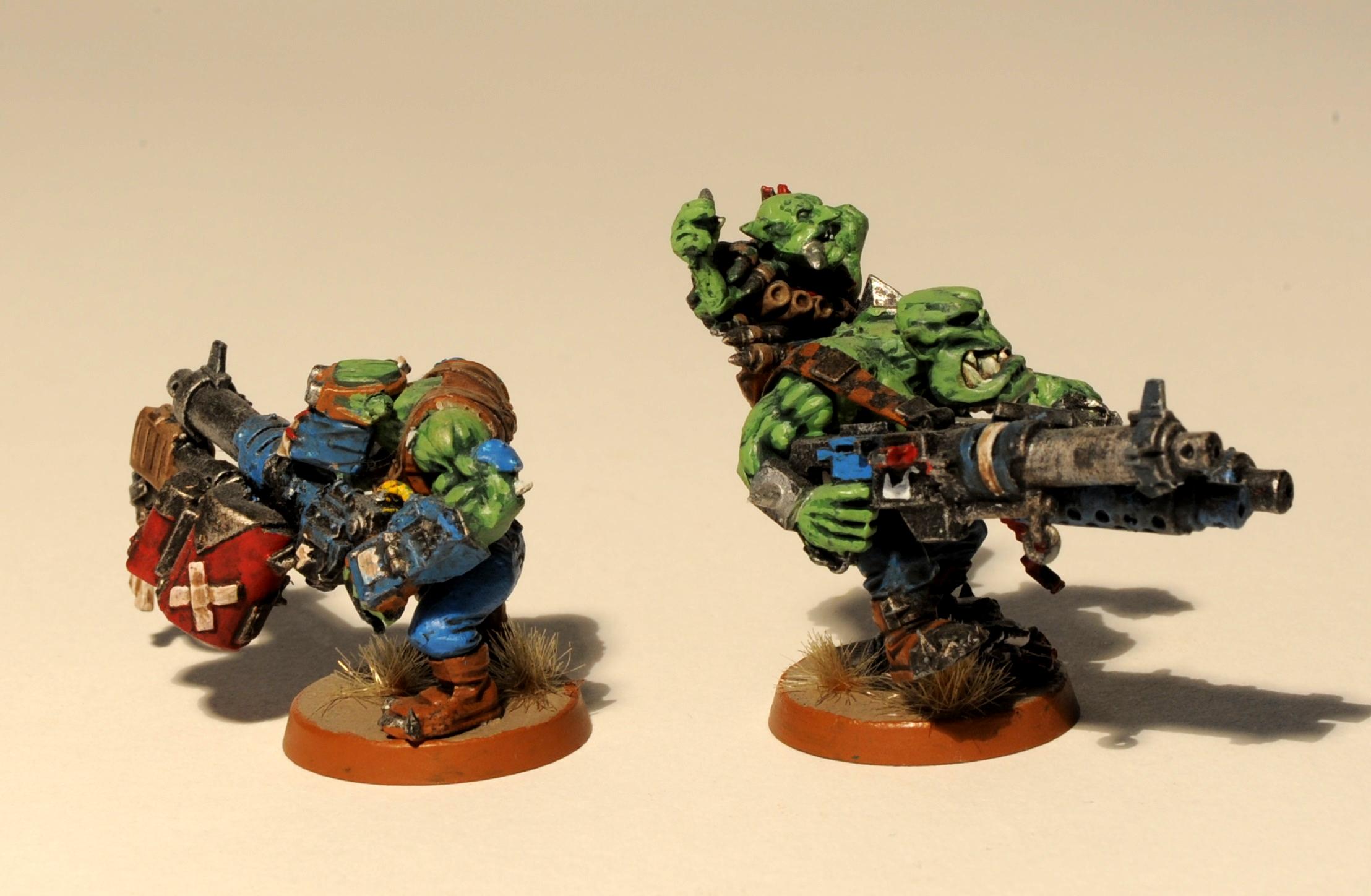 Big Shoota, Elites, Grots, Lootas, Nob, Orcs, Warhammer 40,000