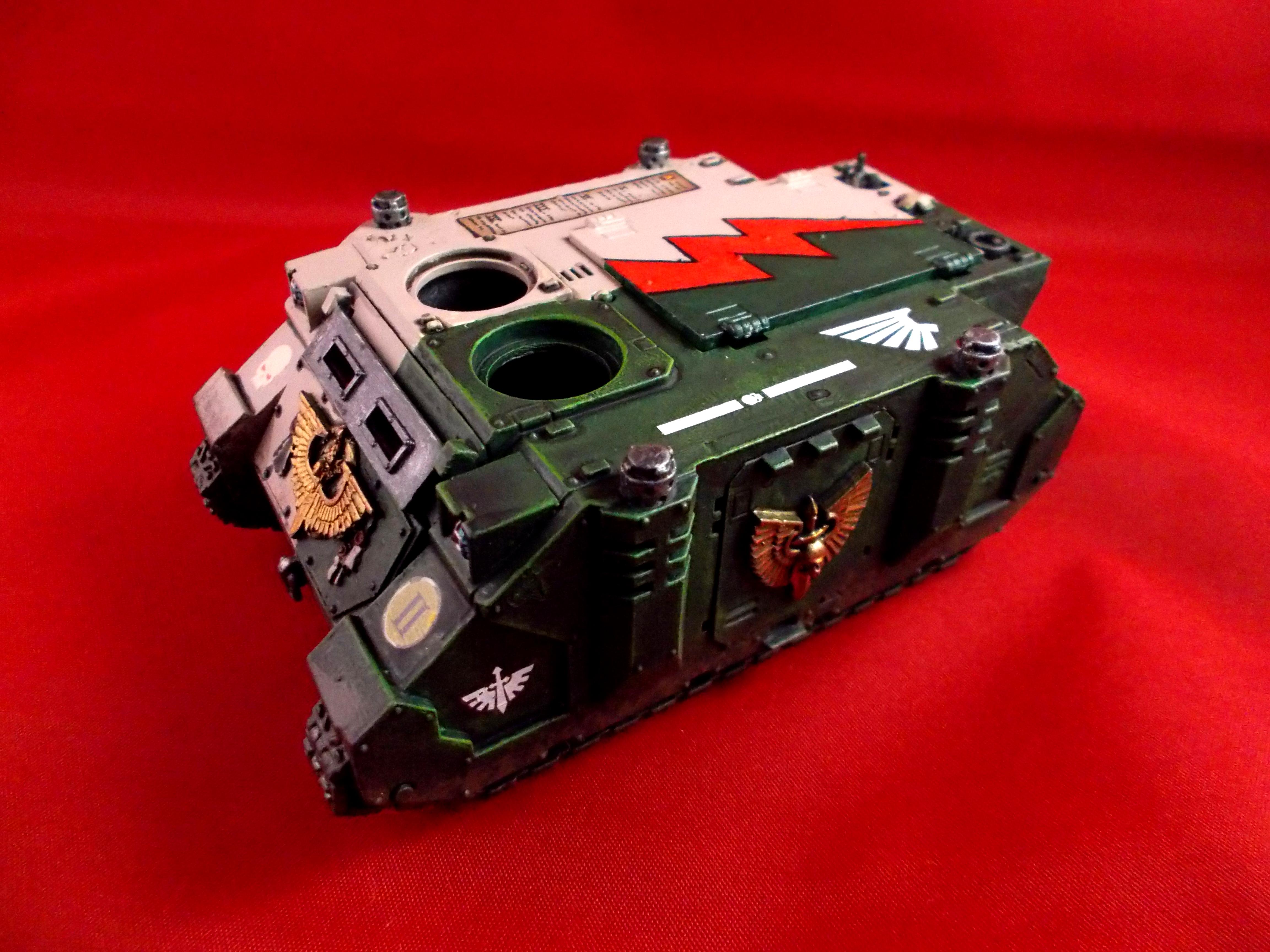 Dark Angel Rhino-re-paint, Iron Fist Hunter/stalker