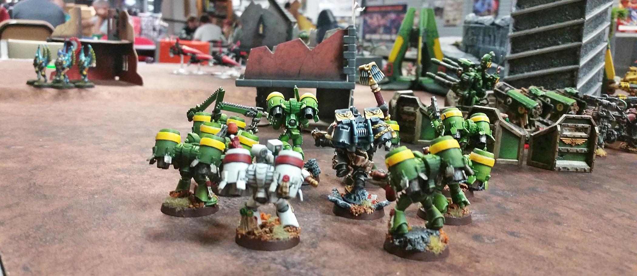 Assault Squad, Battle Report, Mantis Warriors, Space Marines, Warhammer 40,000