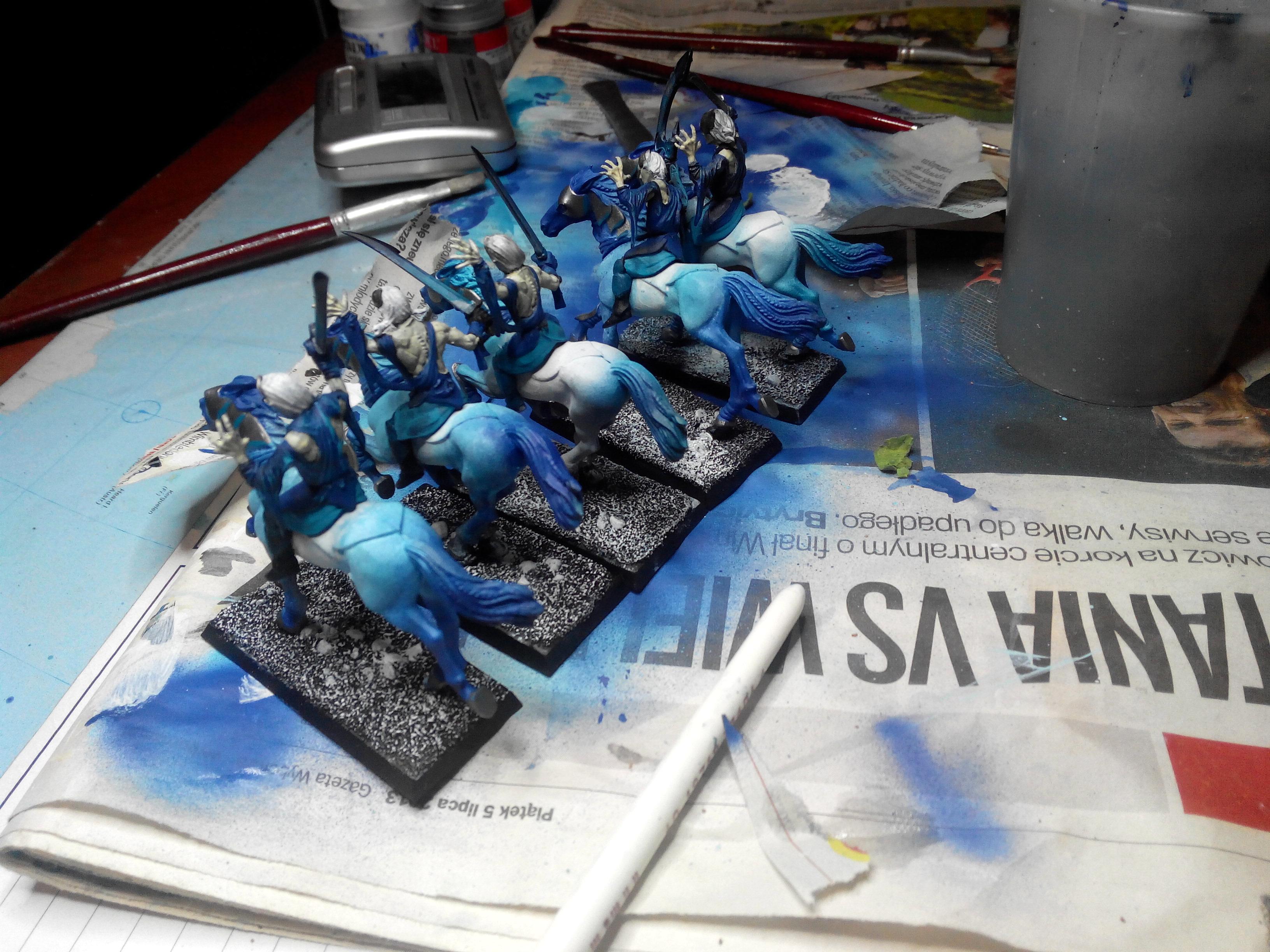 Dark Elves Warlocks back