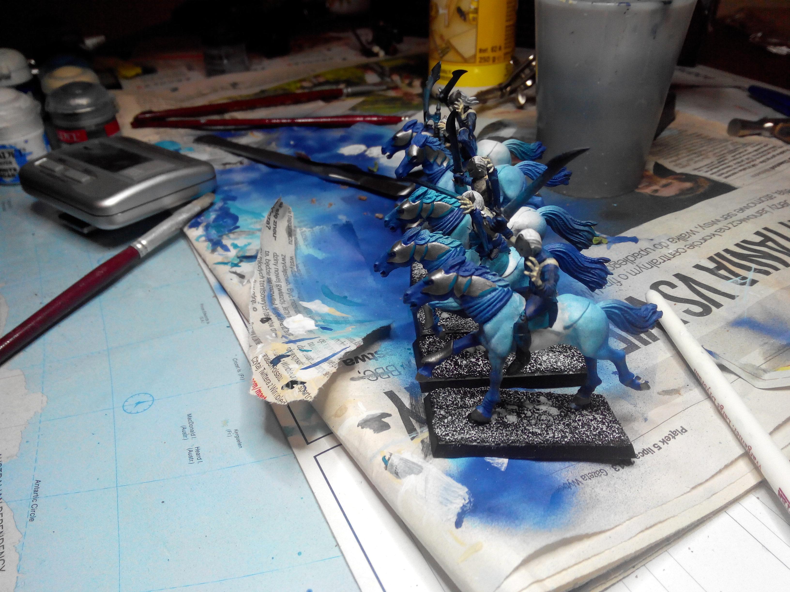 Dark Elves Warlocks side