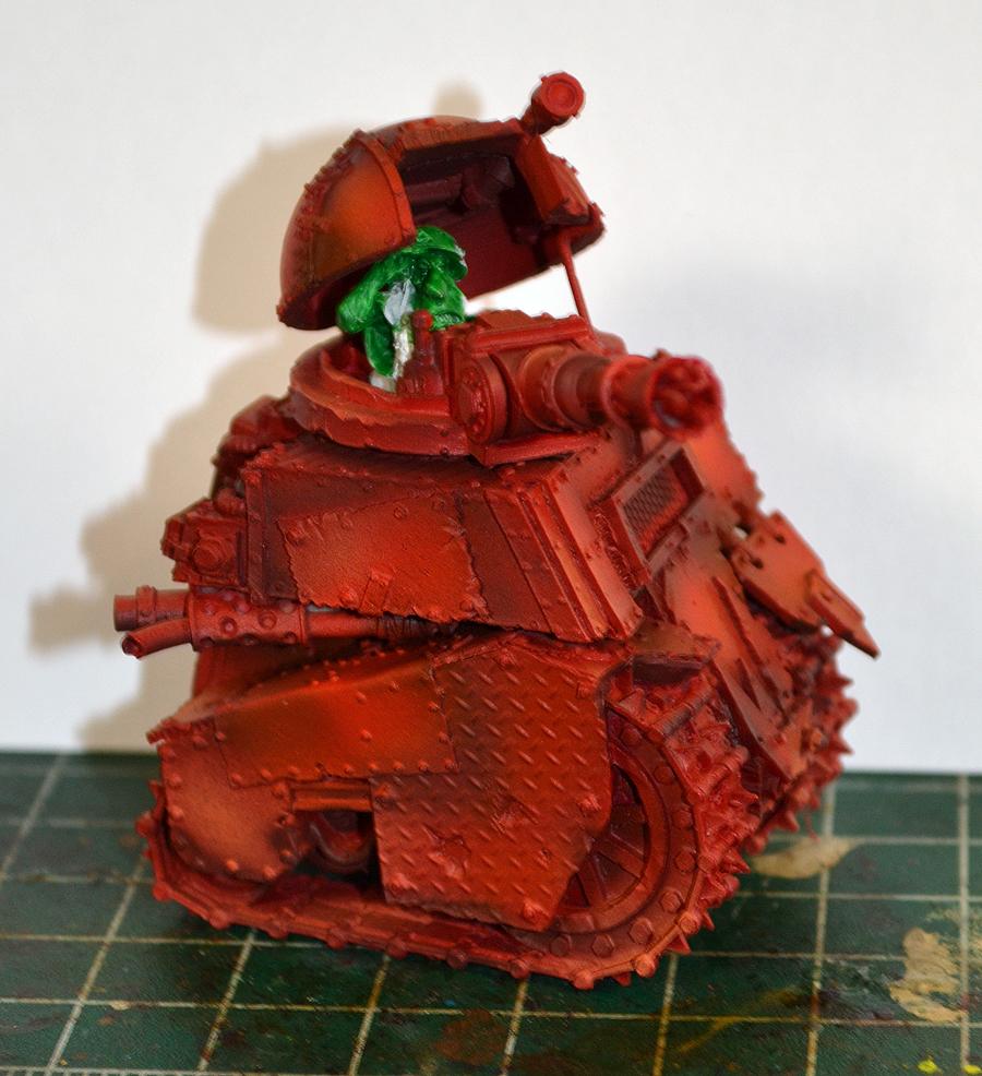 Bad Moons, Forge World, Grot Tank, Orks, Warhammer 40,000, Work In Progress