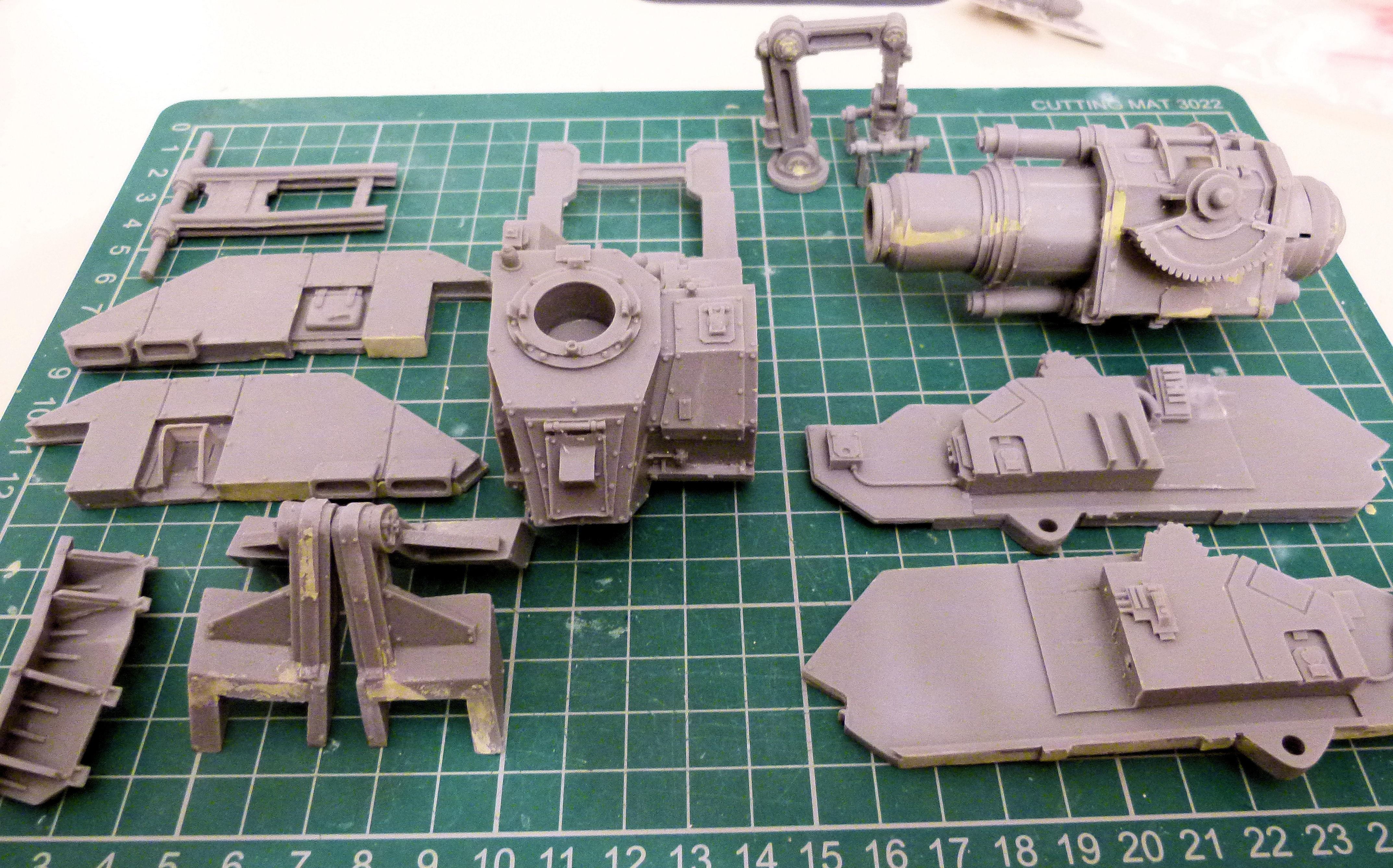 WIP Land Raider Bombard