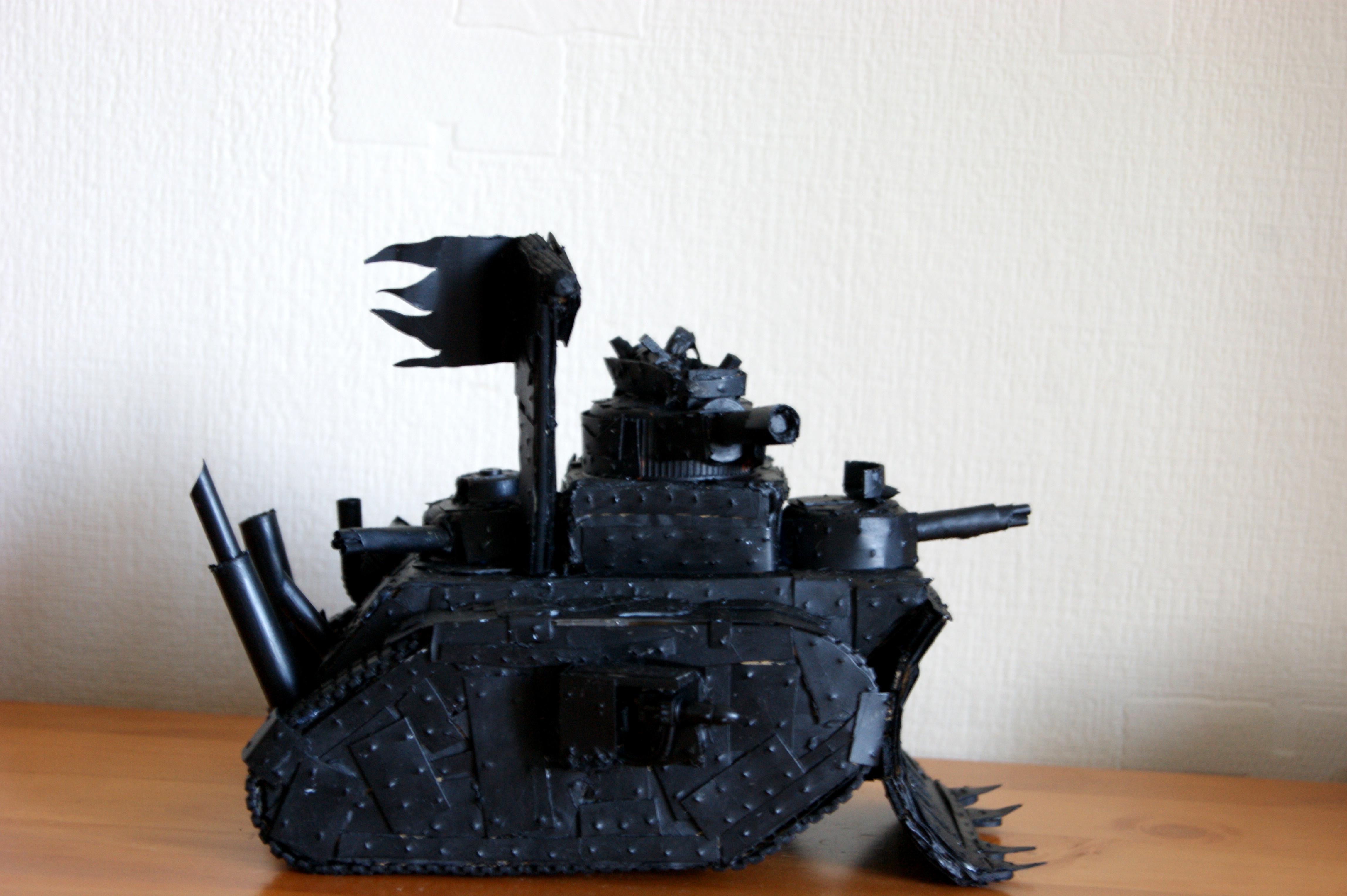 Conversion, Gretchin, Grots, Looted, Mega Tank. Grot Tanks, Orks, Scratch Build, Undercoated, Warhammer 40,000