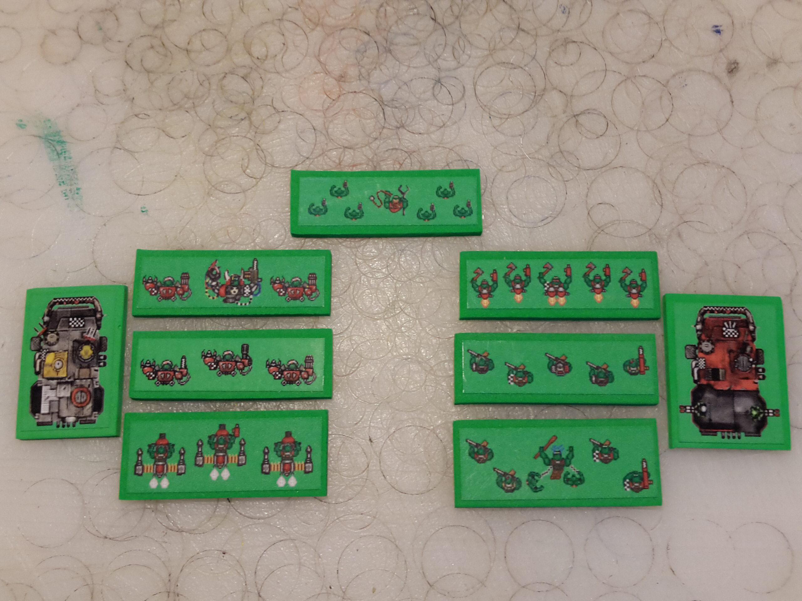 Epic 40k, Orcs, Printed