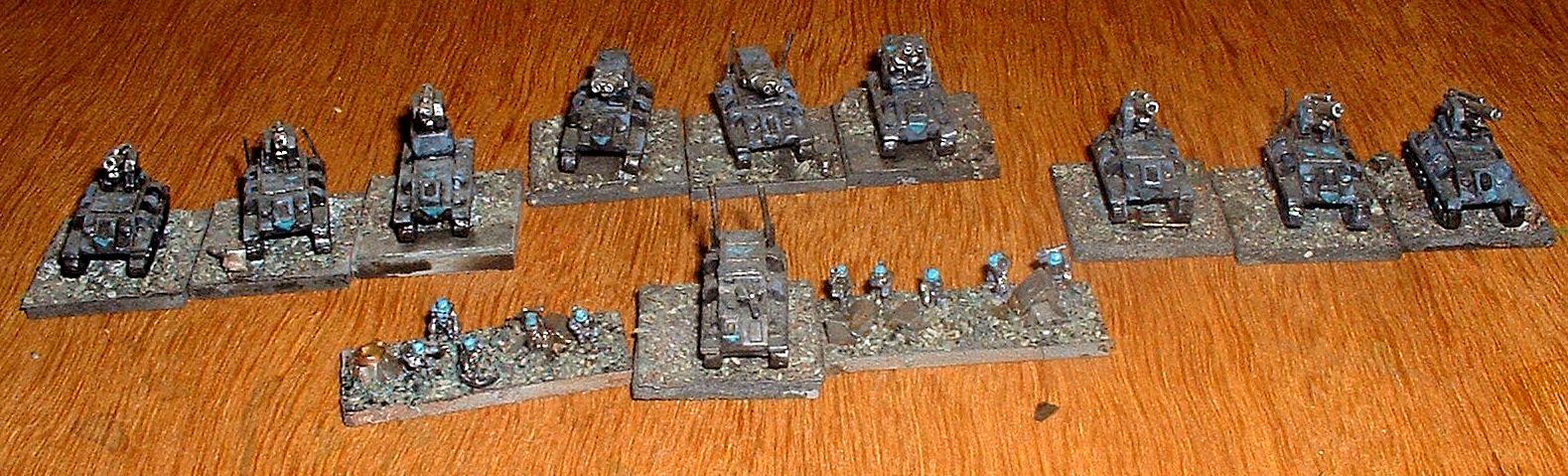 6mm, Epic, Imperium, 12th Company 511th Hrin Artiilery