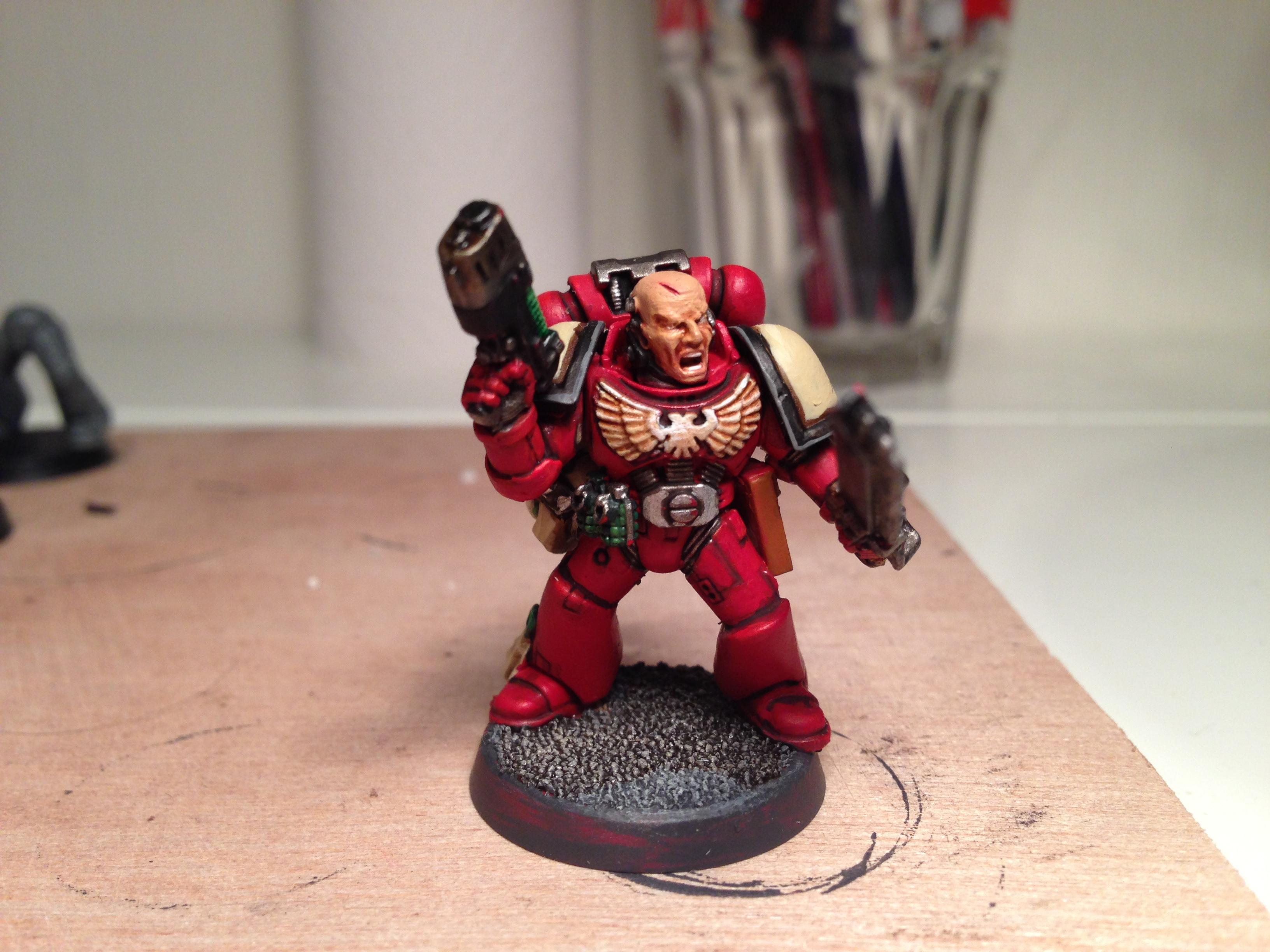 (wip), Blood, Blood Ravens, Ravens, Rbeijers, Reboot, Sergeant, Space, Space Marine Sergeant, Space Marines, Work In Progress