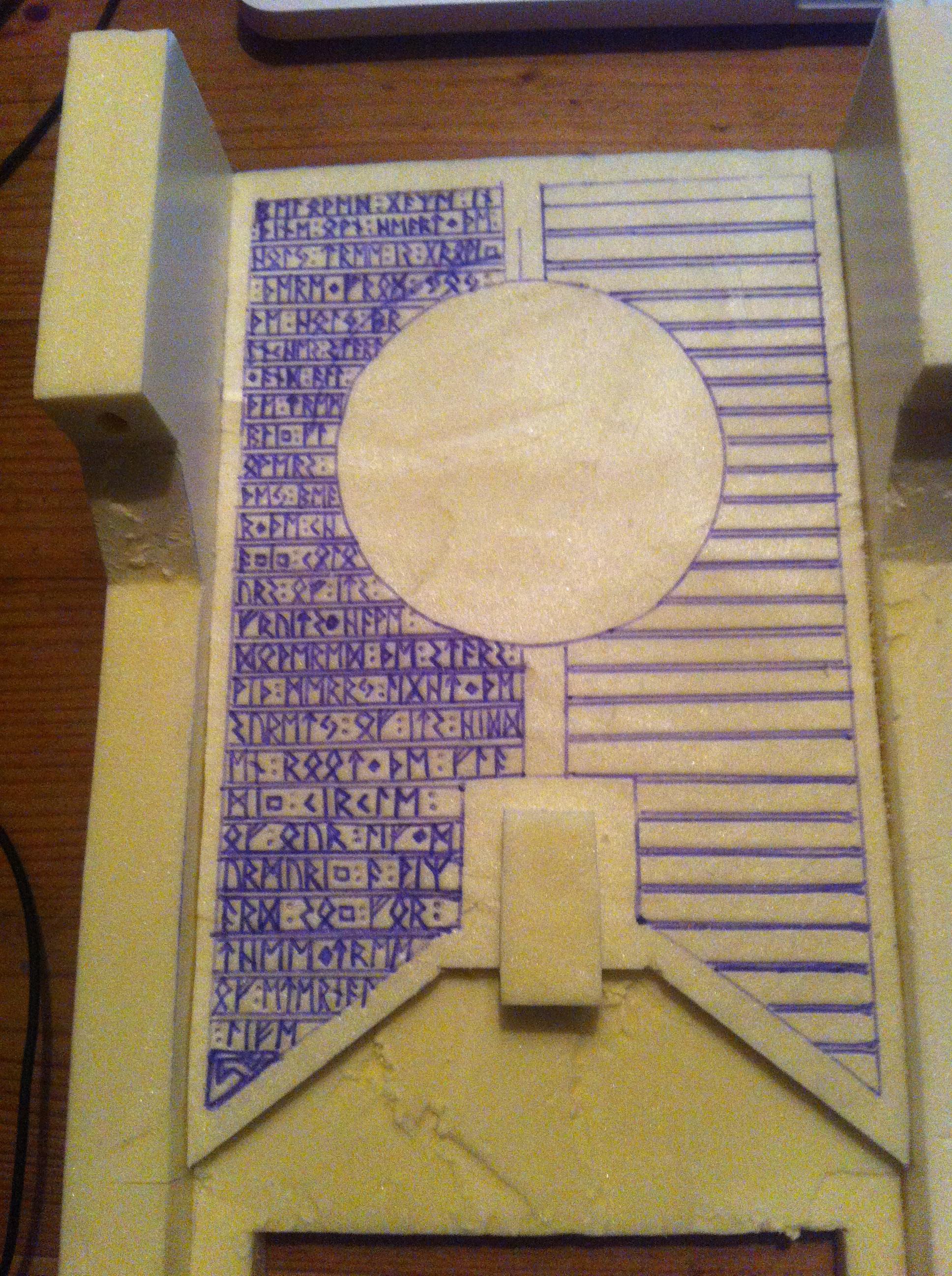 Ancient, Fortress, Space, Temple, Terrain, Wolves, Work In Progress