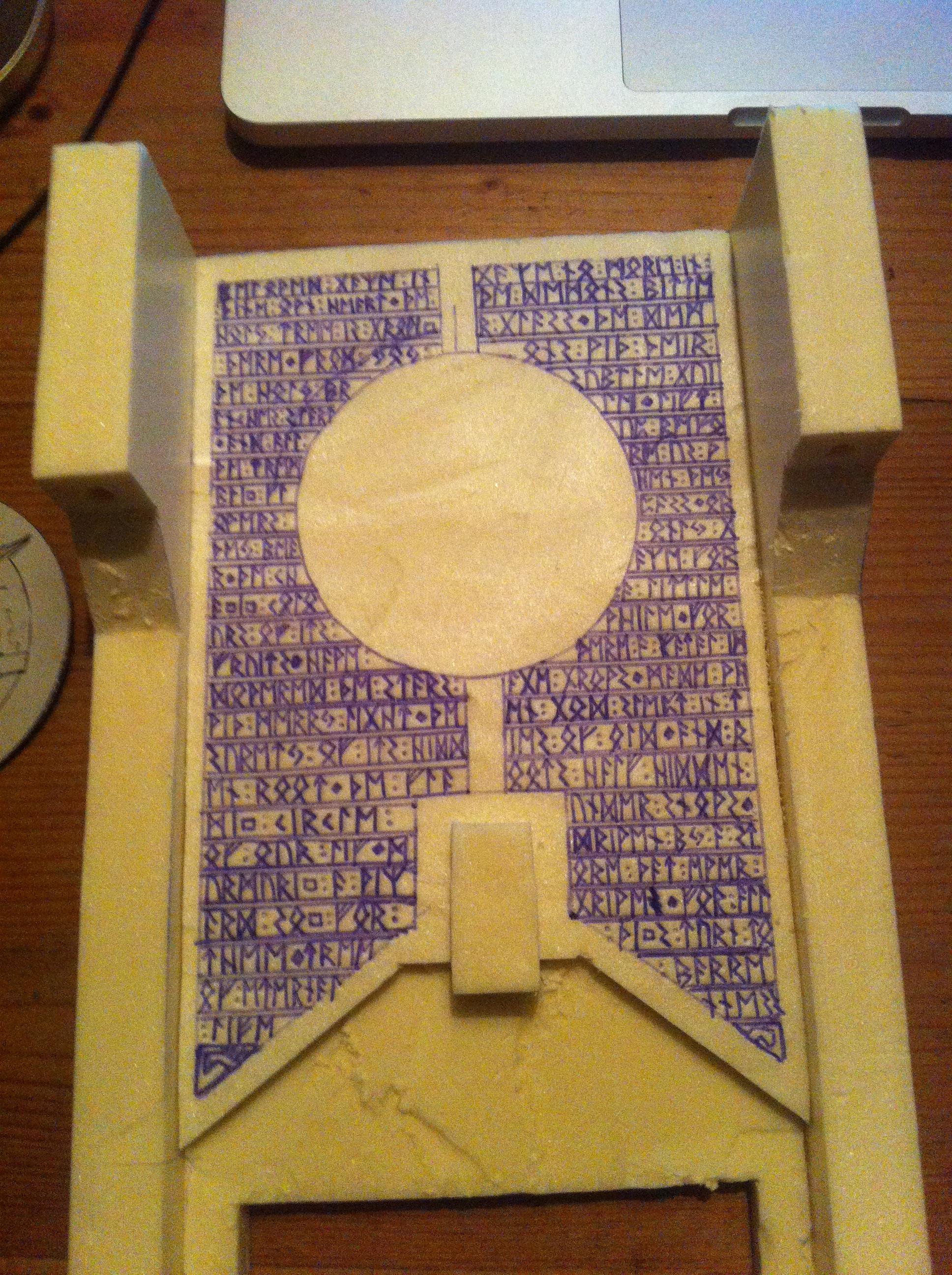Ancient, Fortress, Space, Temple, Terrain, Wolves, Work In Progress