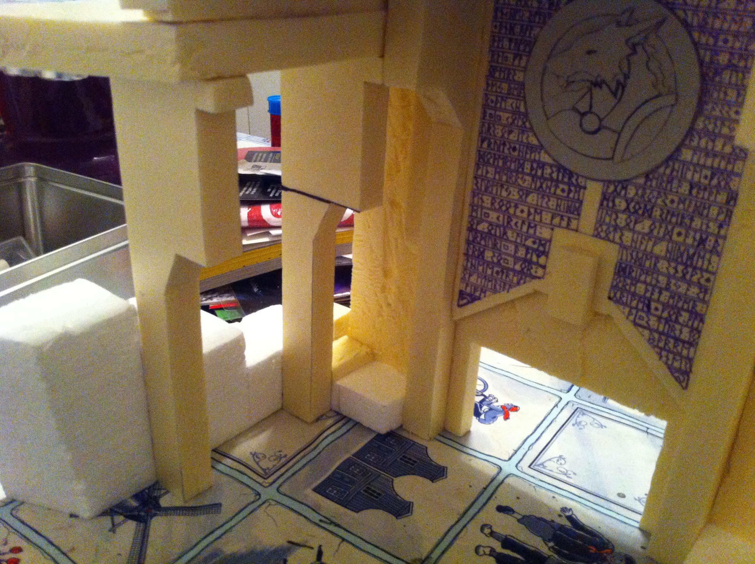 Ancient, Fortress, Space, Temple, Terrain, Wolves, Work In Progress