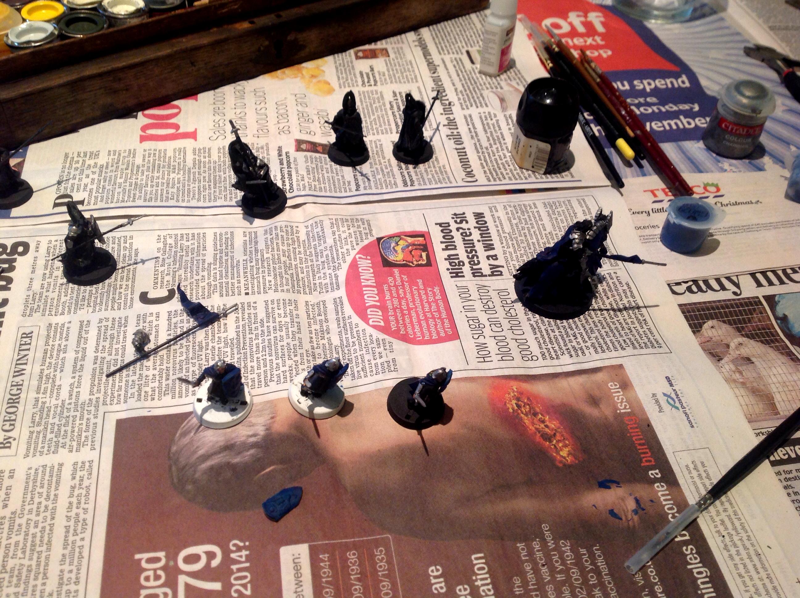 Wip Gondor minis