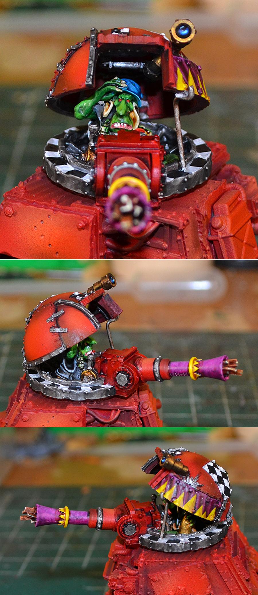 Bad Moons, Forge World, Grot Tank, Orks, Warhammer 40,000, Work In Progress