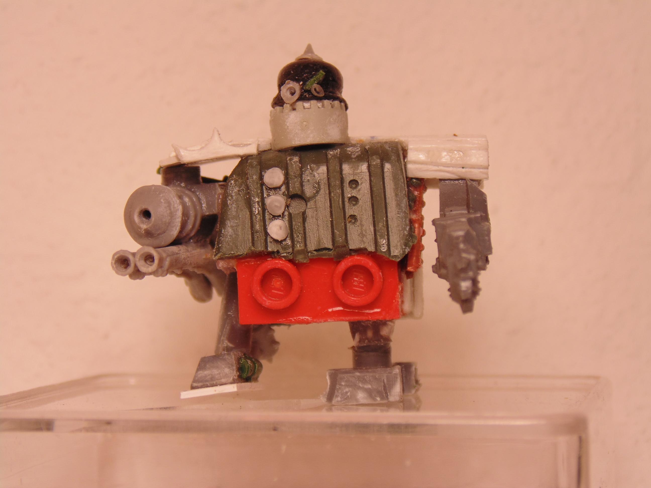 6mm, Army, Conversion, Epic, Gargant, Green, Mob, Nob, Oldhammer, Orks, Scratch, Scratch Build, Stampfa, Stompa, Super, Superstompa, Waaagh, Warhammer 40,000