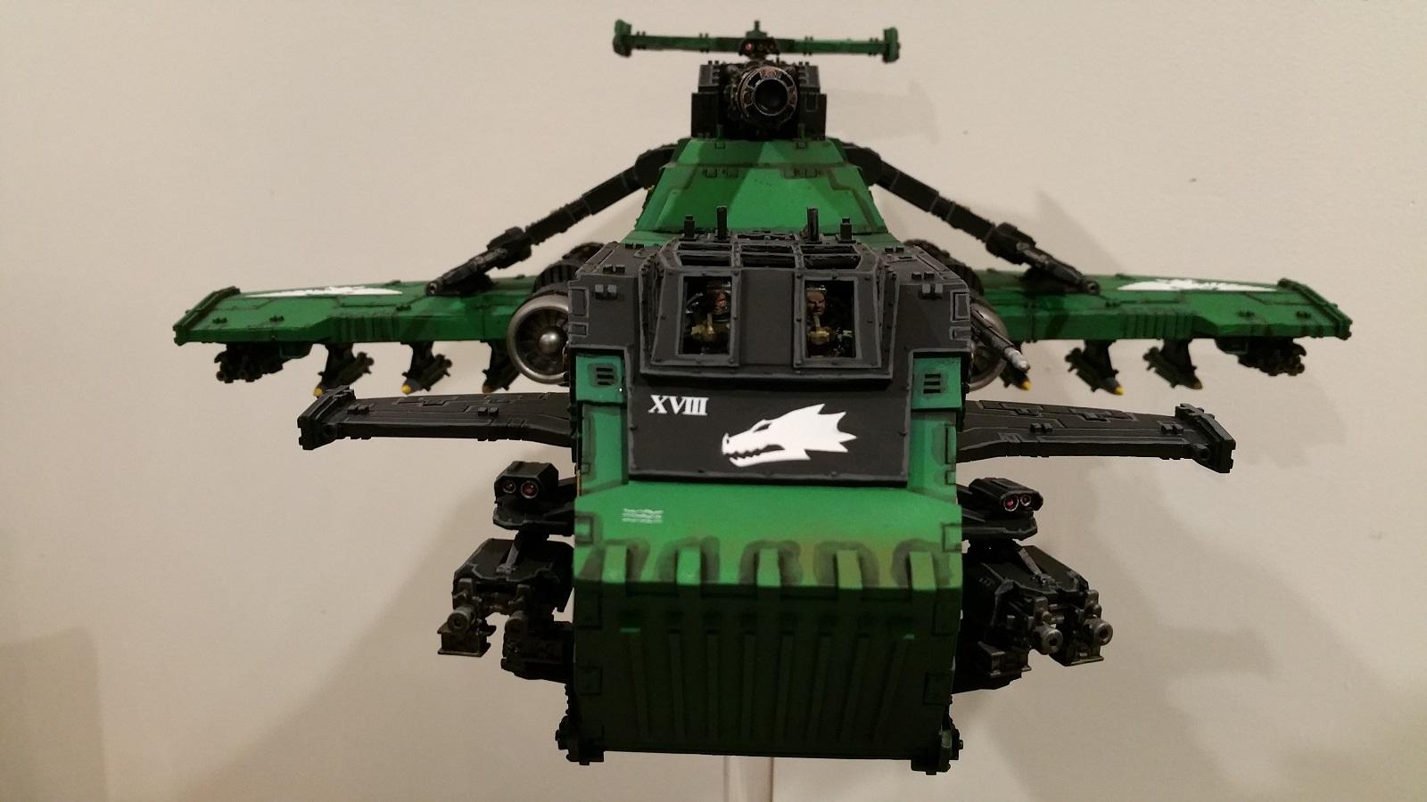 Salamanders, Space Marines, Thunderhawk, Warhammer 40,000