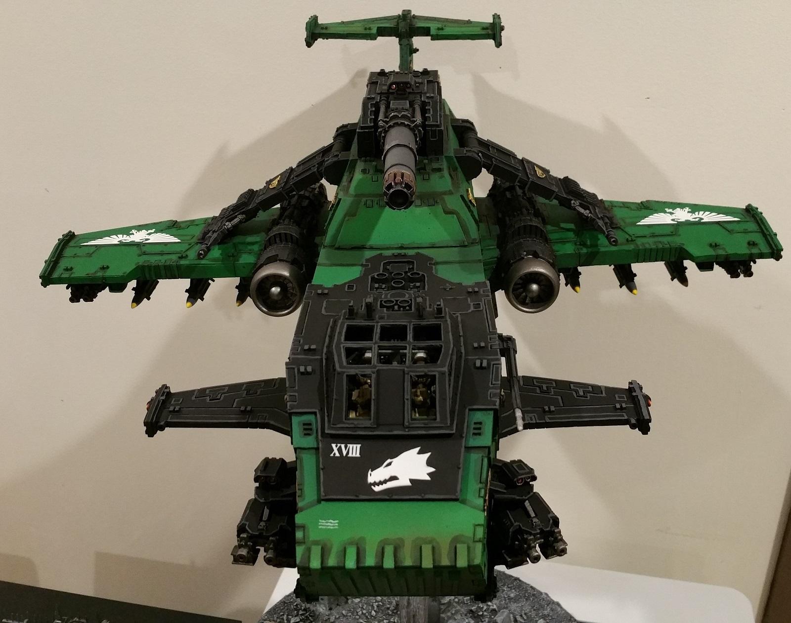 Salamanders, Space Marines, Thunderhawk, Warhammer 40,000