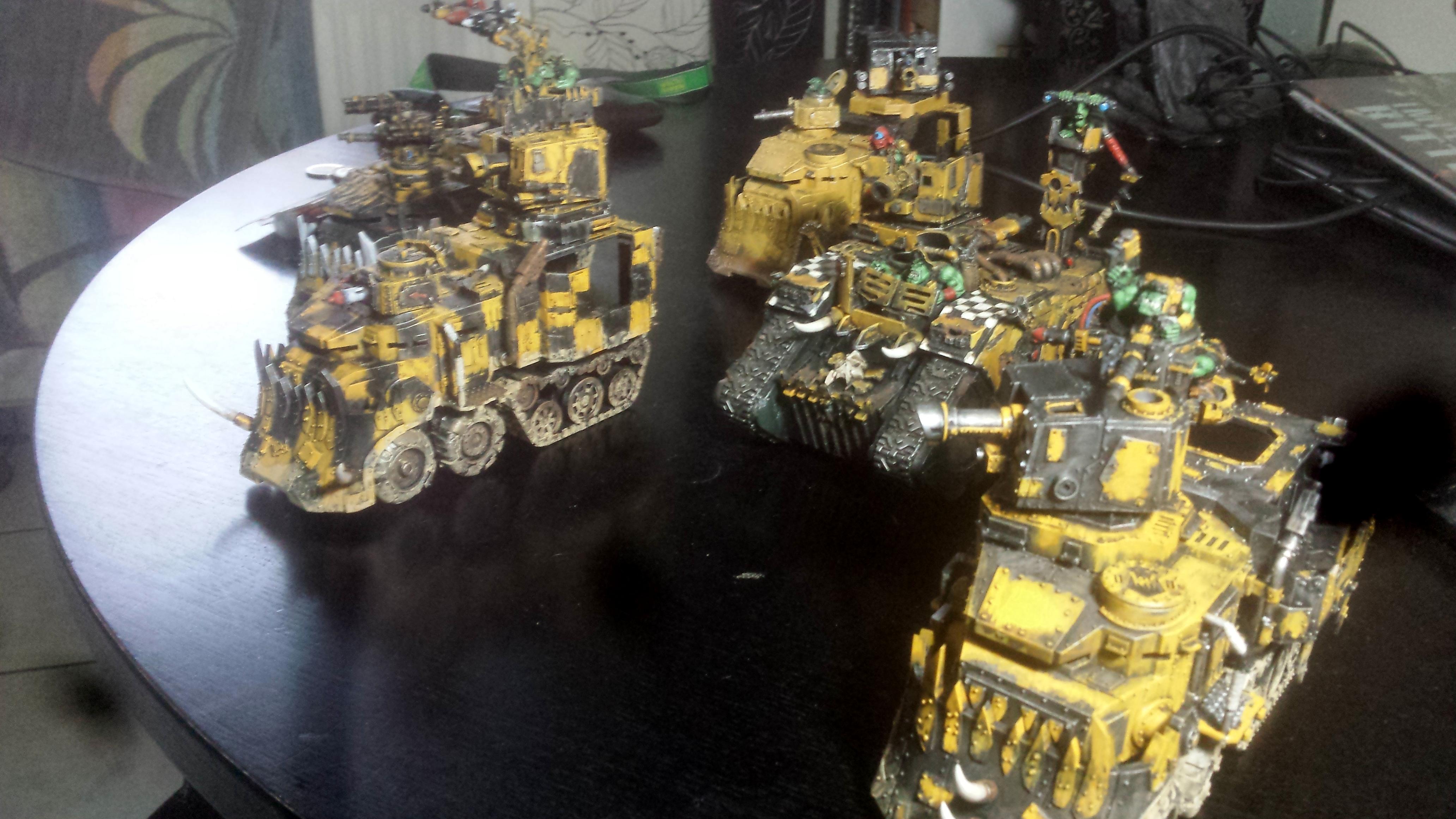 Bad Moons, Battlewagon, Blitz Brigade, Looted Landraider