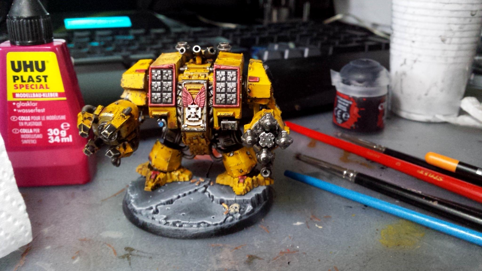 Dreadnought, Imperial Fists, Warhammer 40,000