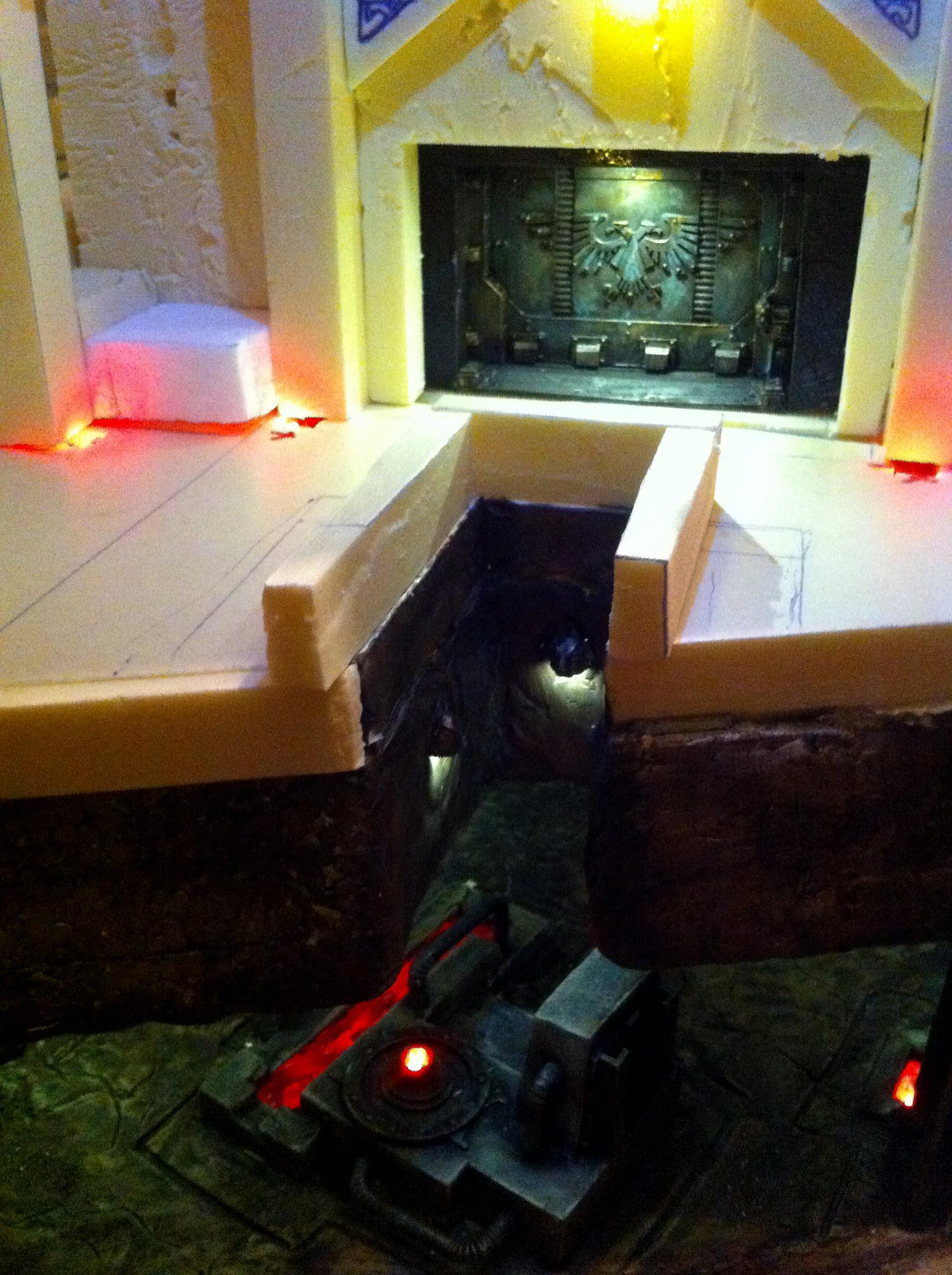 Ancient, Fortress, Space, Temple, Terrain, Wolves, Work In Progress